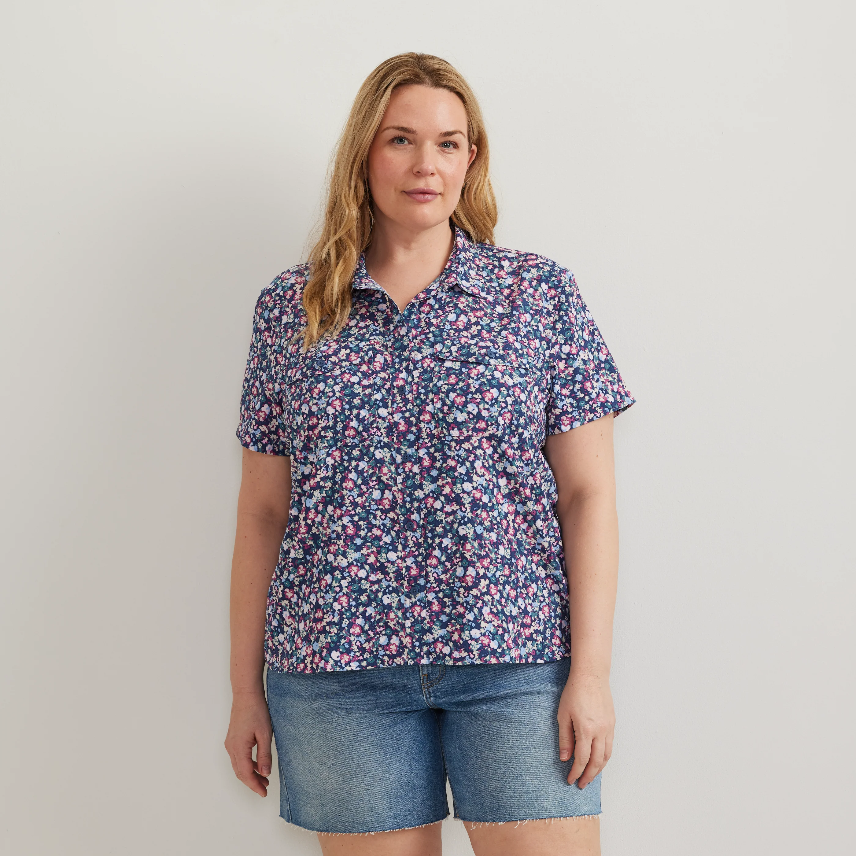 Women's Mountain 3.0 Short-Sleeve Shirt - Print