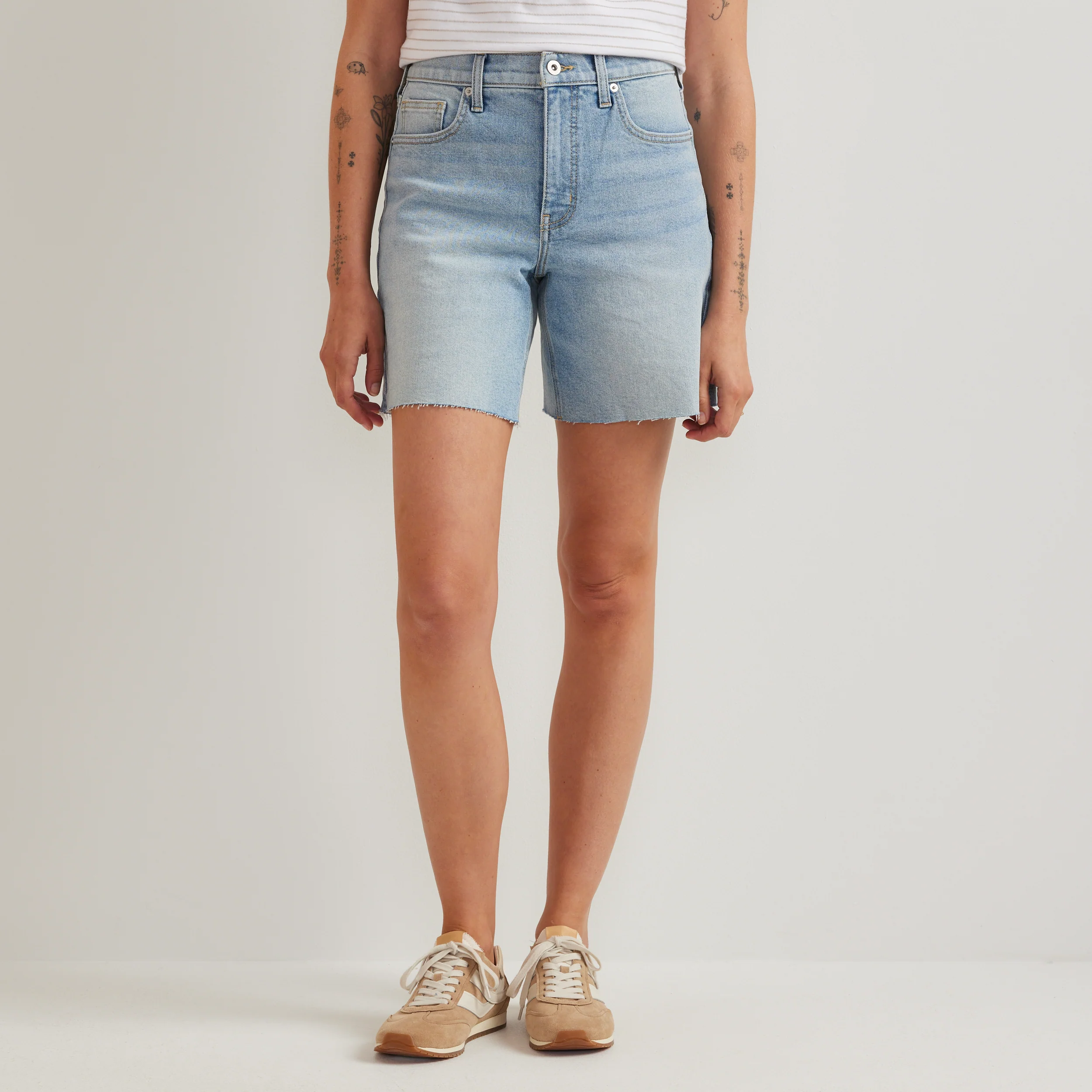 Women's Authentic High-Rise Denim Shorts - Classic Fit
