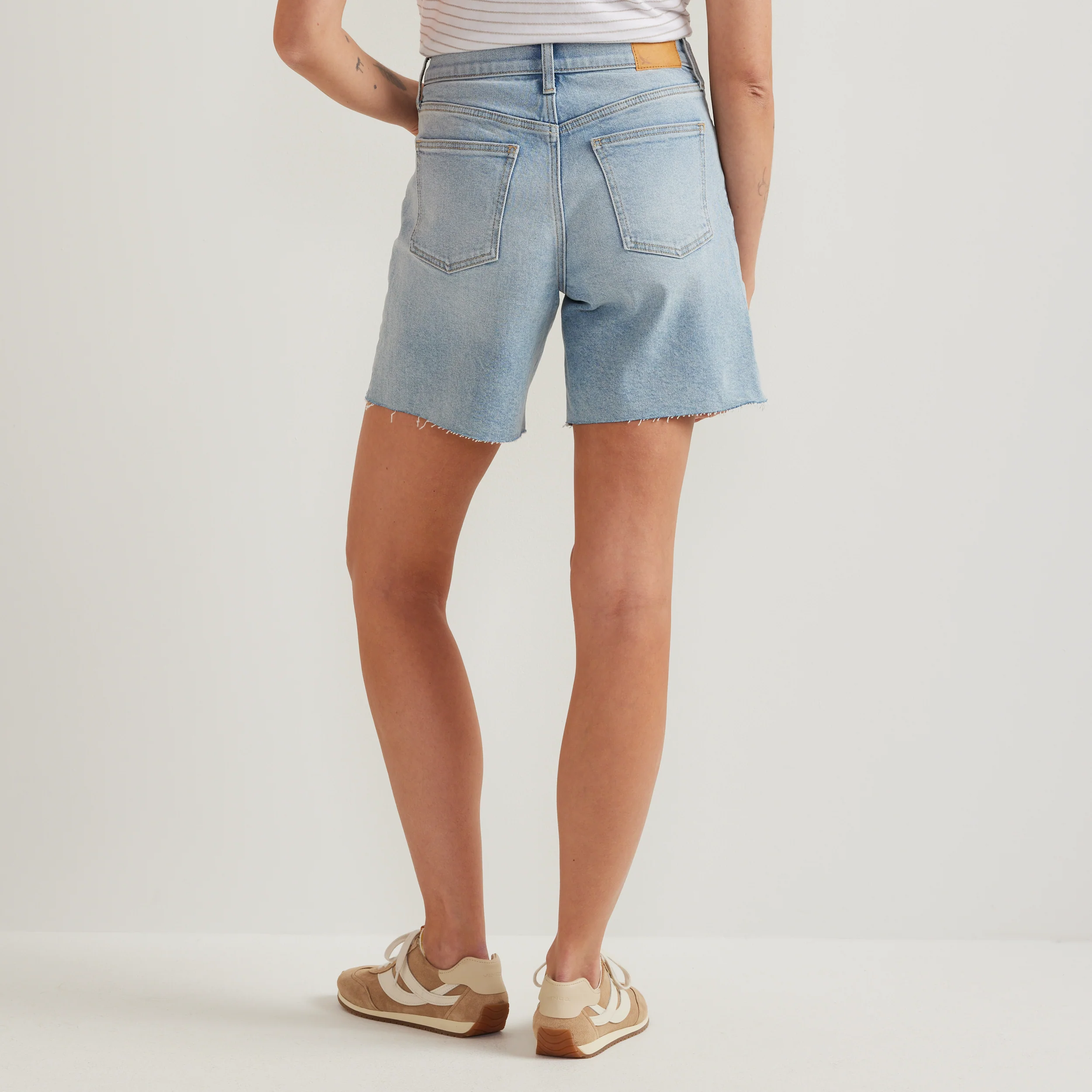 Women's Authentic High-Rise Denim Shorts - Classic Fit