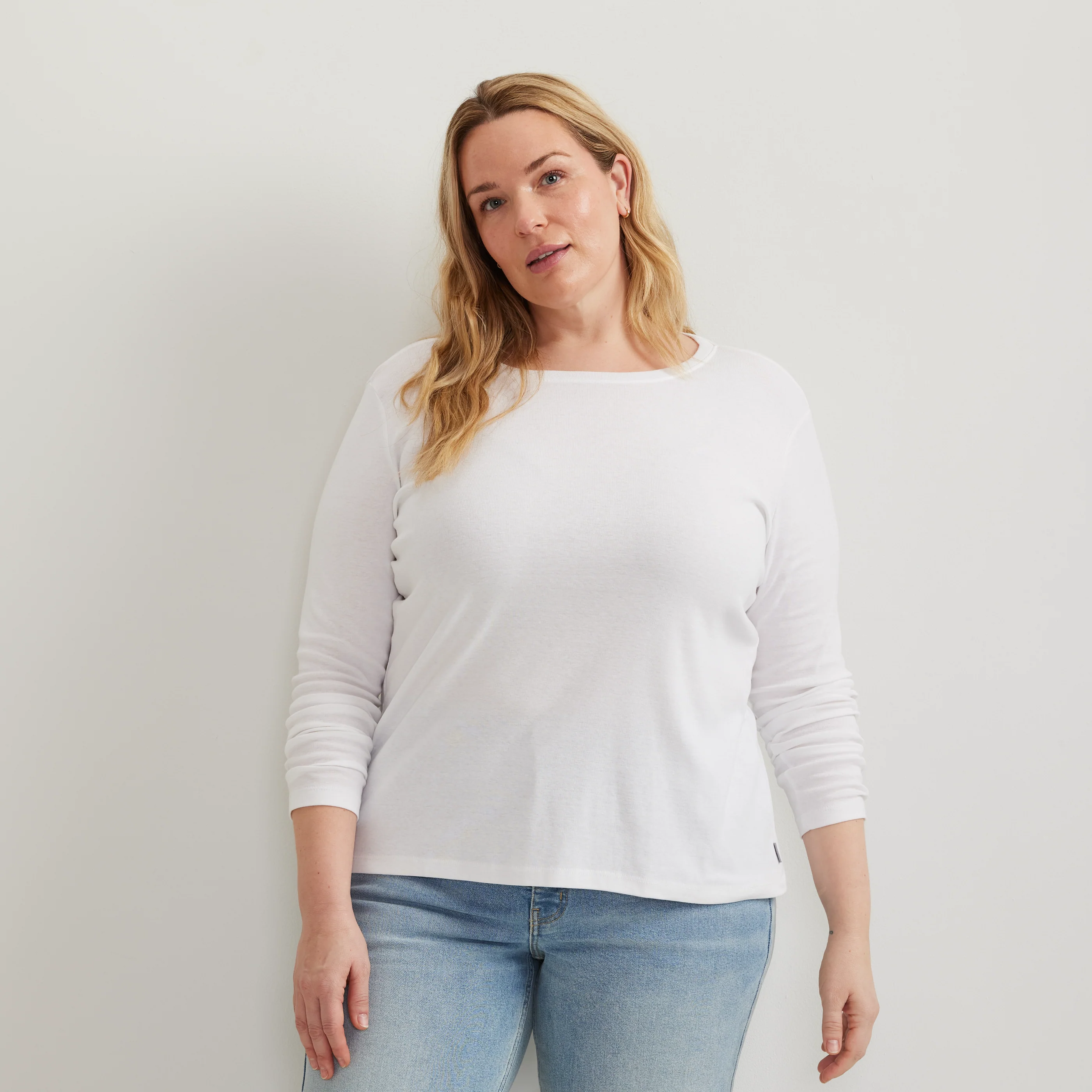 Women's Everyday Long-Sleeve Crewneck T-Shirt