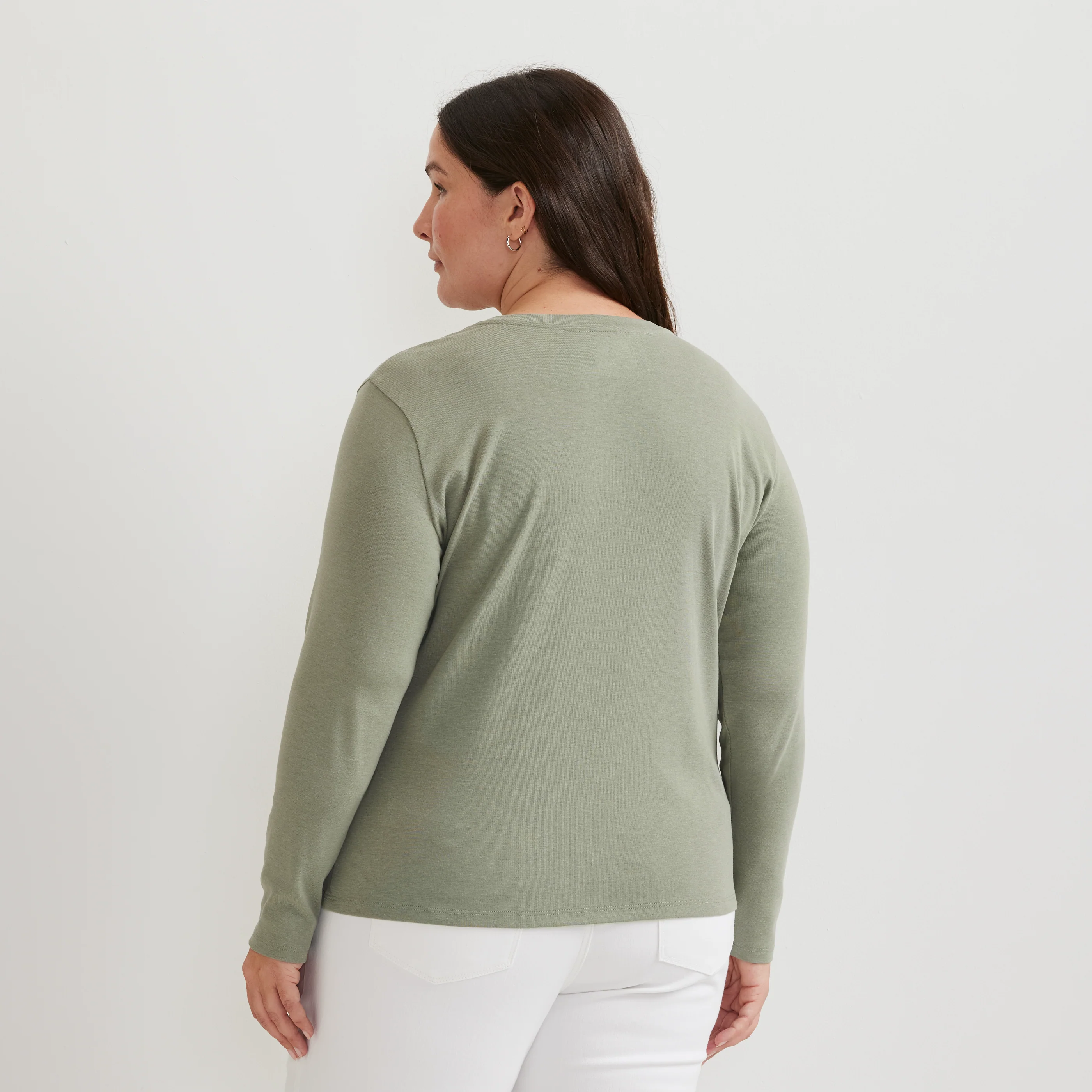 Women's Everyday Long-Sleeve Crewneck T-Shirt