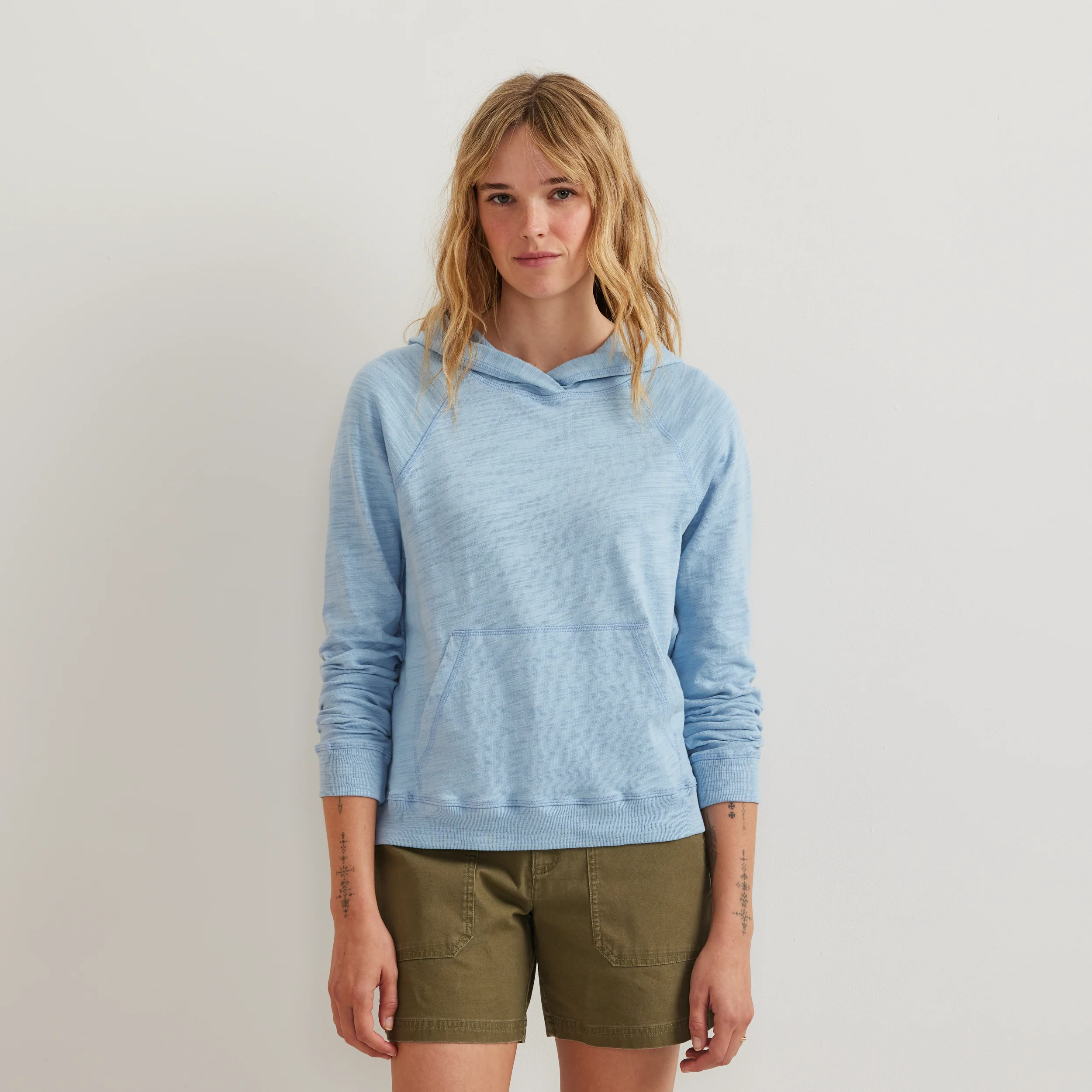 Women's Waverly Cotton Slub Hoodie