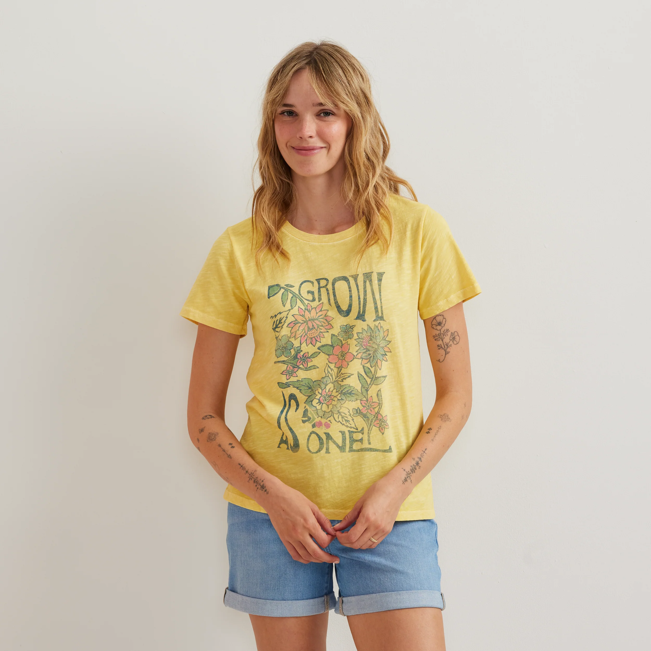 Women's Graphic T-Shirt - Grow As One