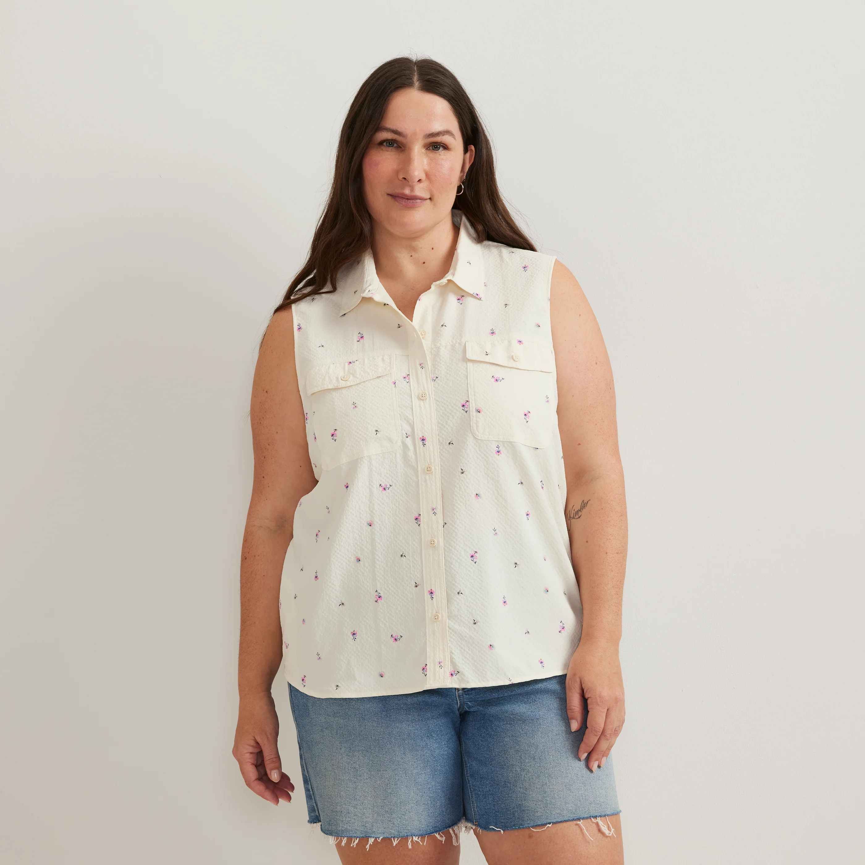 Women's Mountain 3.0 Sleeveless Shirt - Print