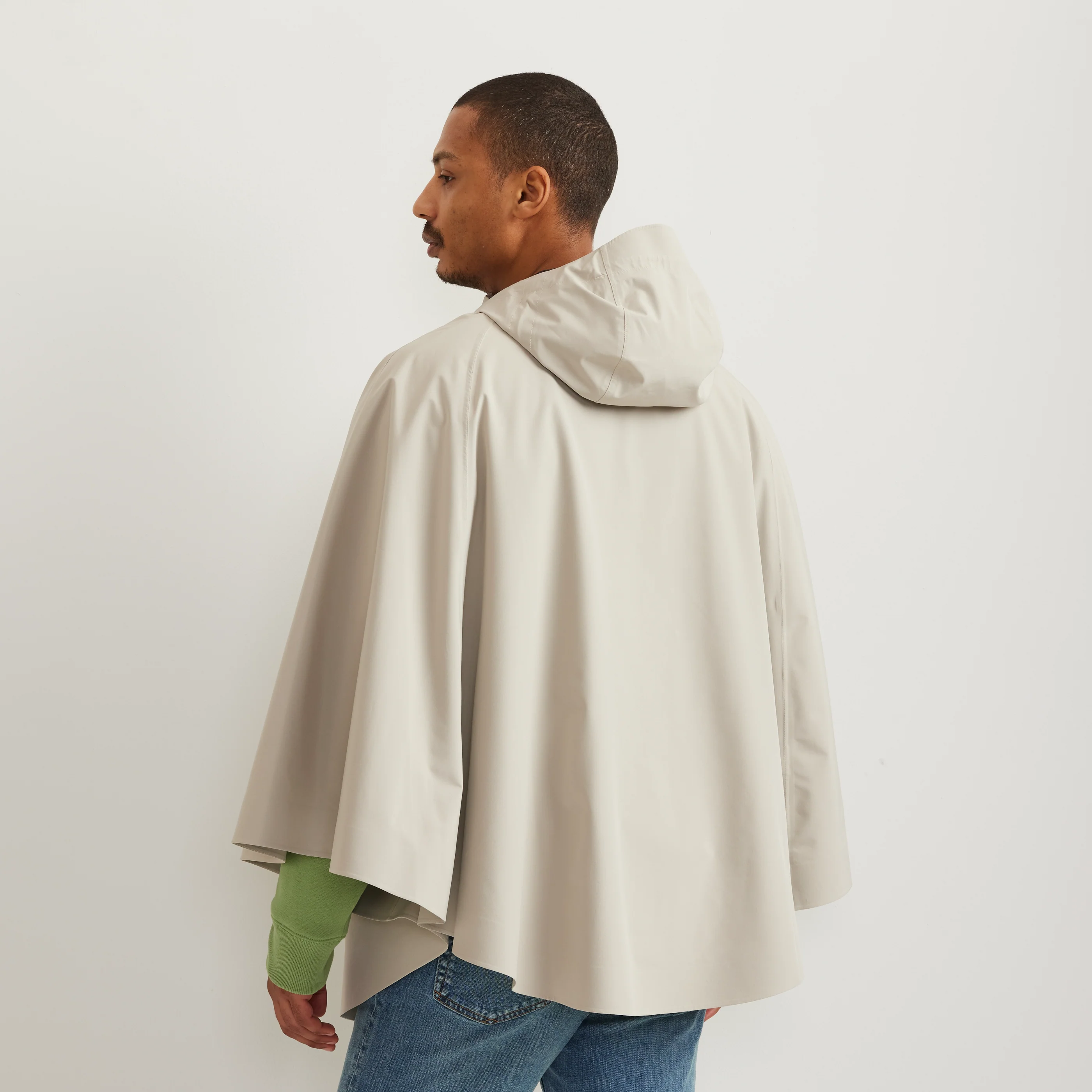 Cloud Cap Waterproof Stretch Packable Hooded Poncho