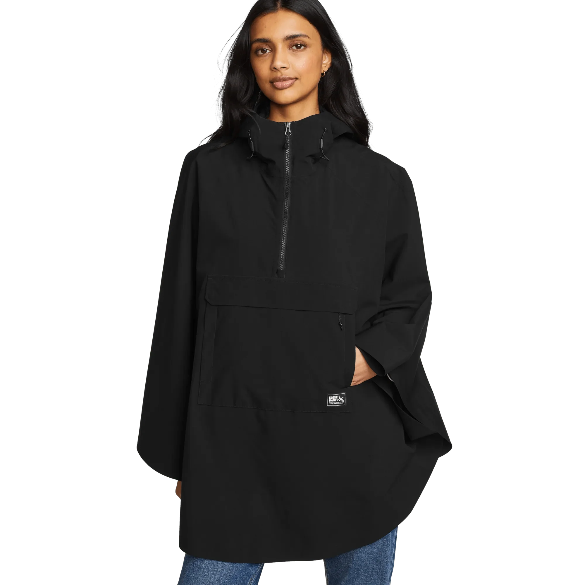 Cloud Cap Waterproof Stretch Packable Hooded Poncho