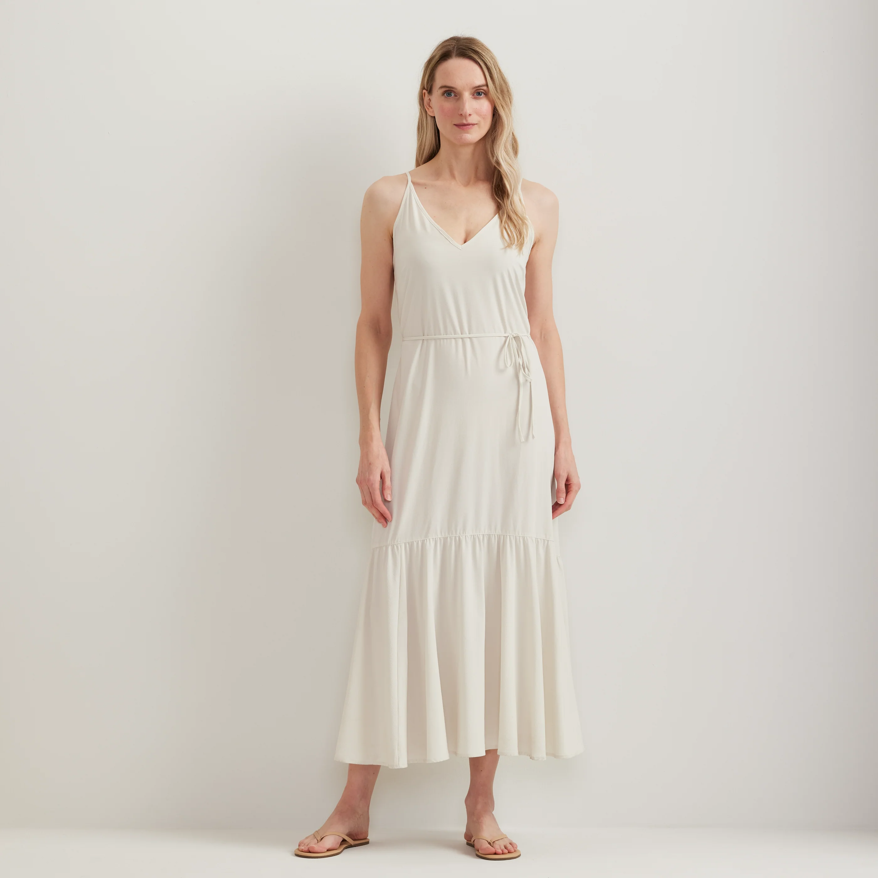 Women's Rio Textured Tiered Midi Dress