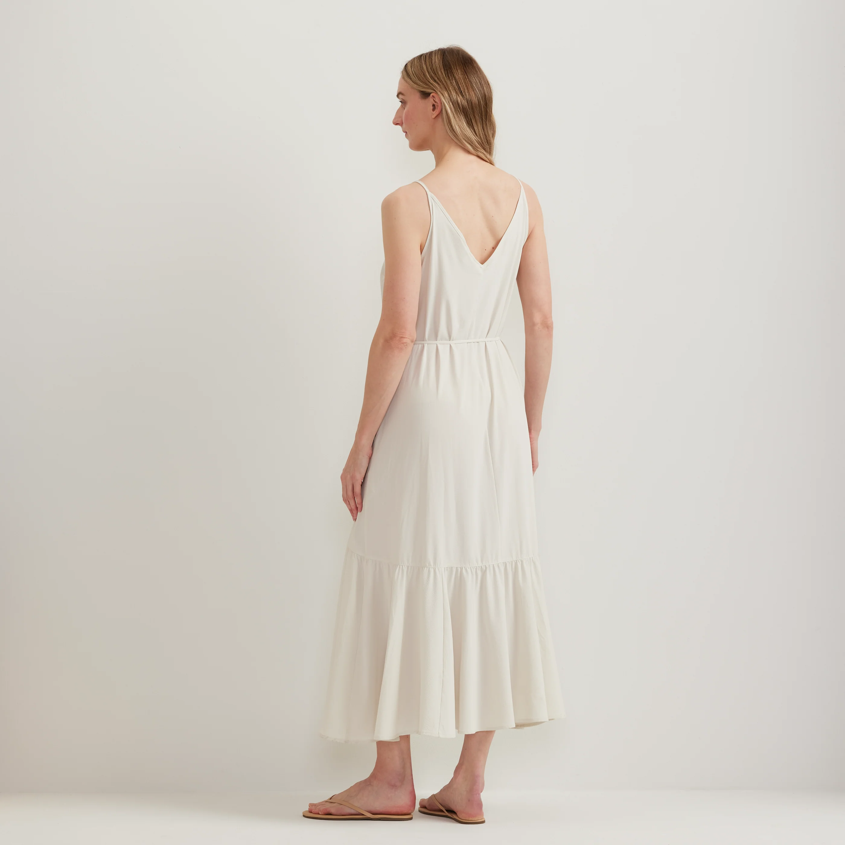 Women's Rio Textured Tiered Midi Dress