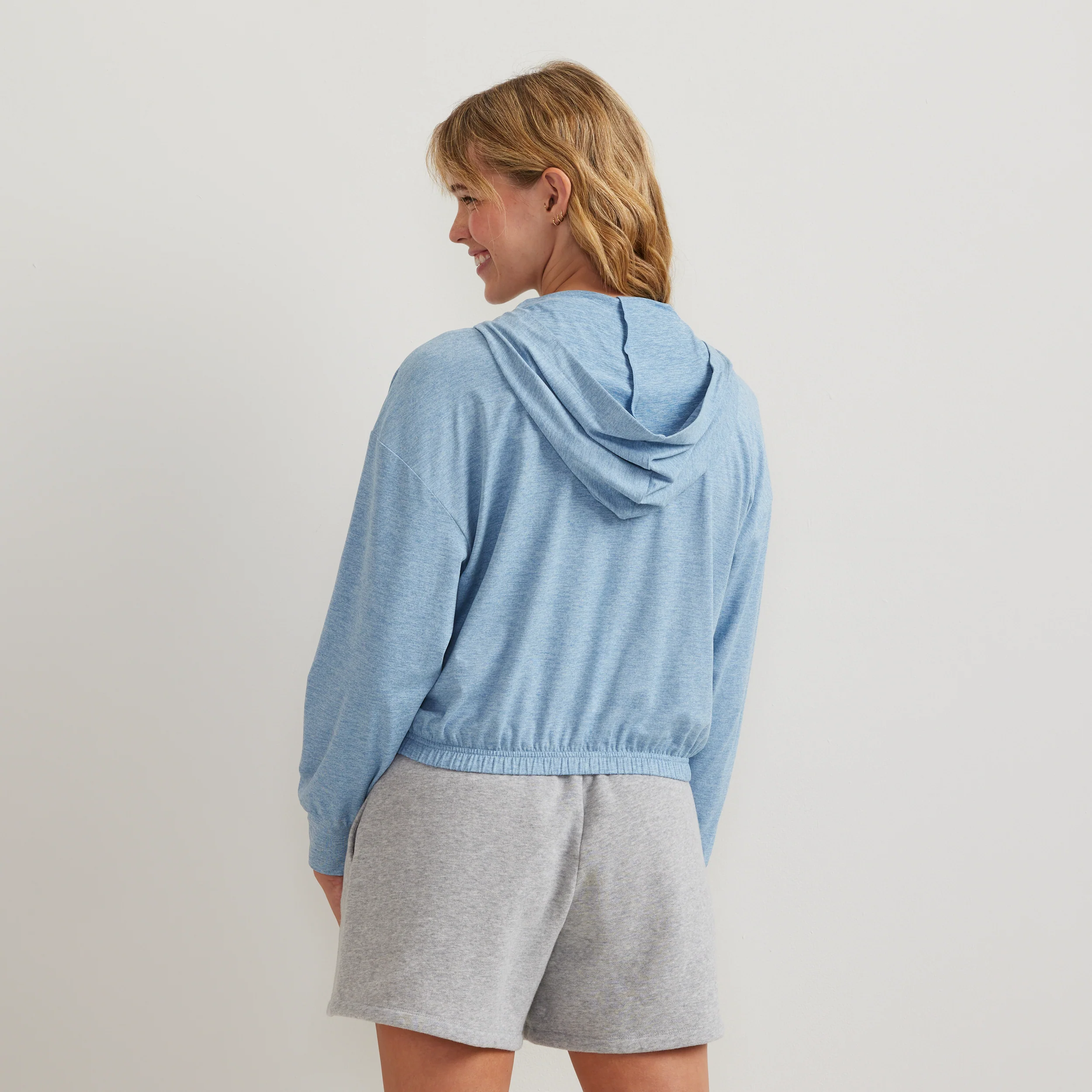 Women's Sightseer Cropped Full-Zip Hoodie