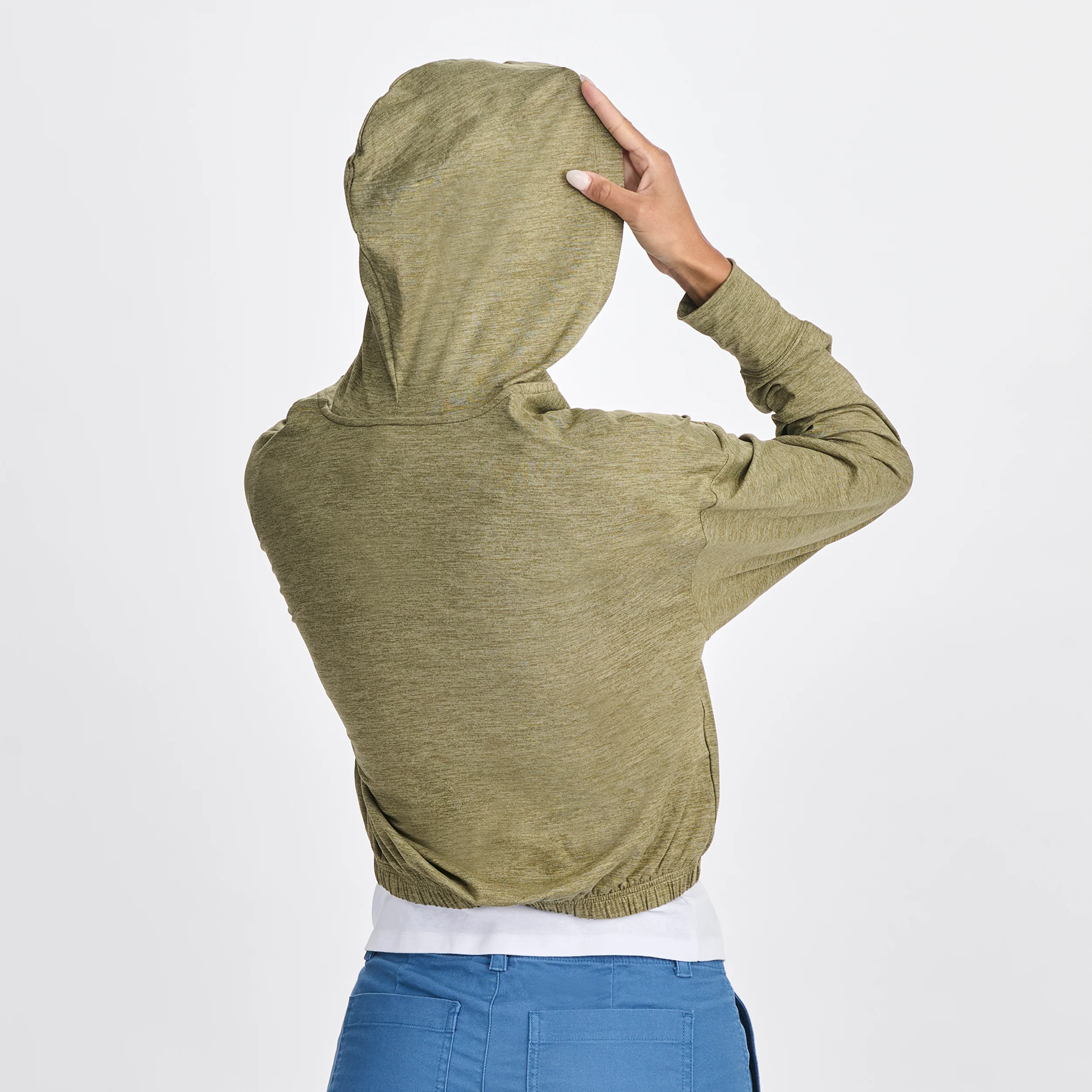Women's Sightseer Cropped Full-Zip Hoodie