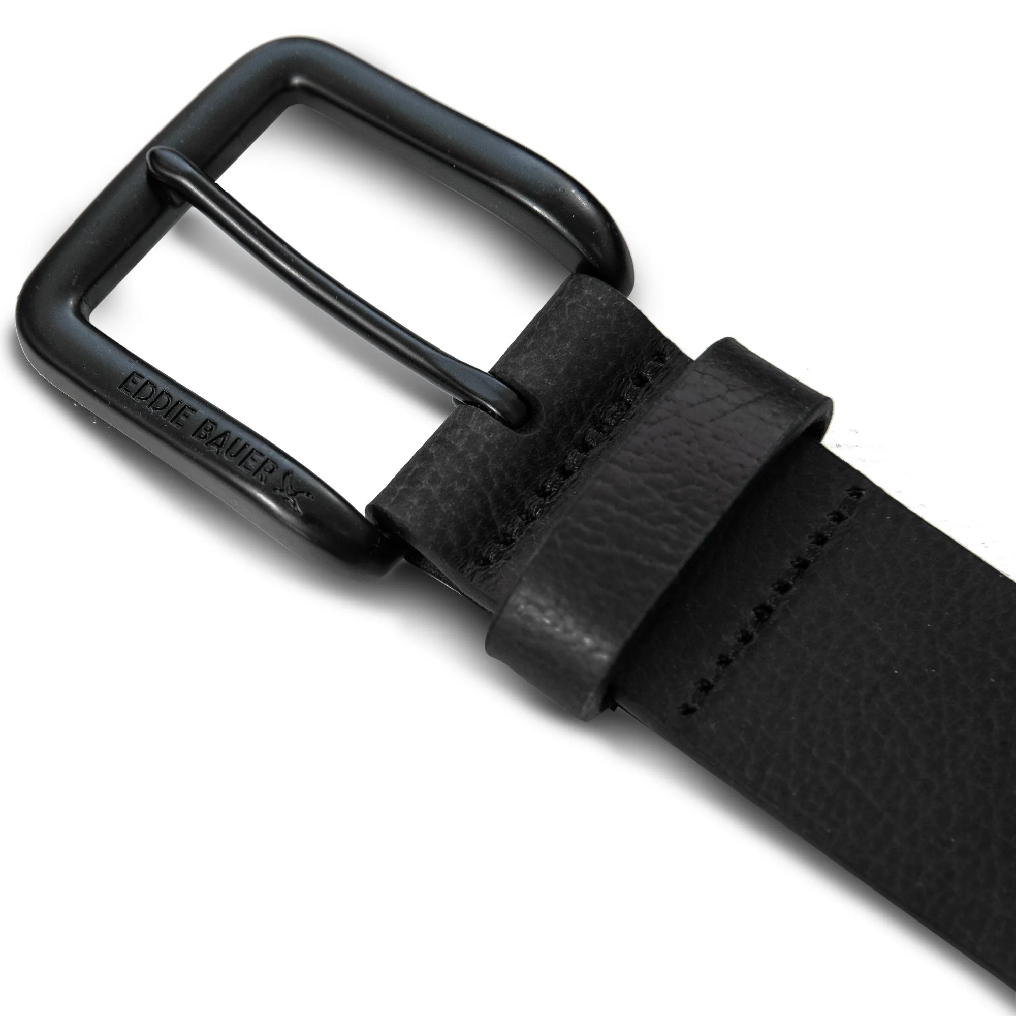Men's Matte Leather Jean Belt