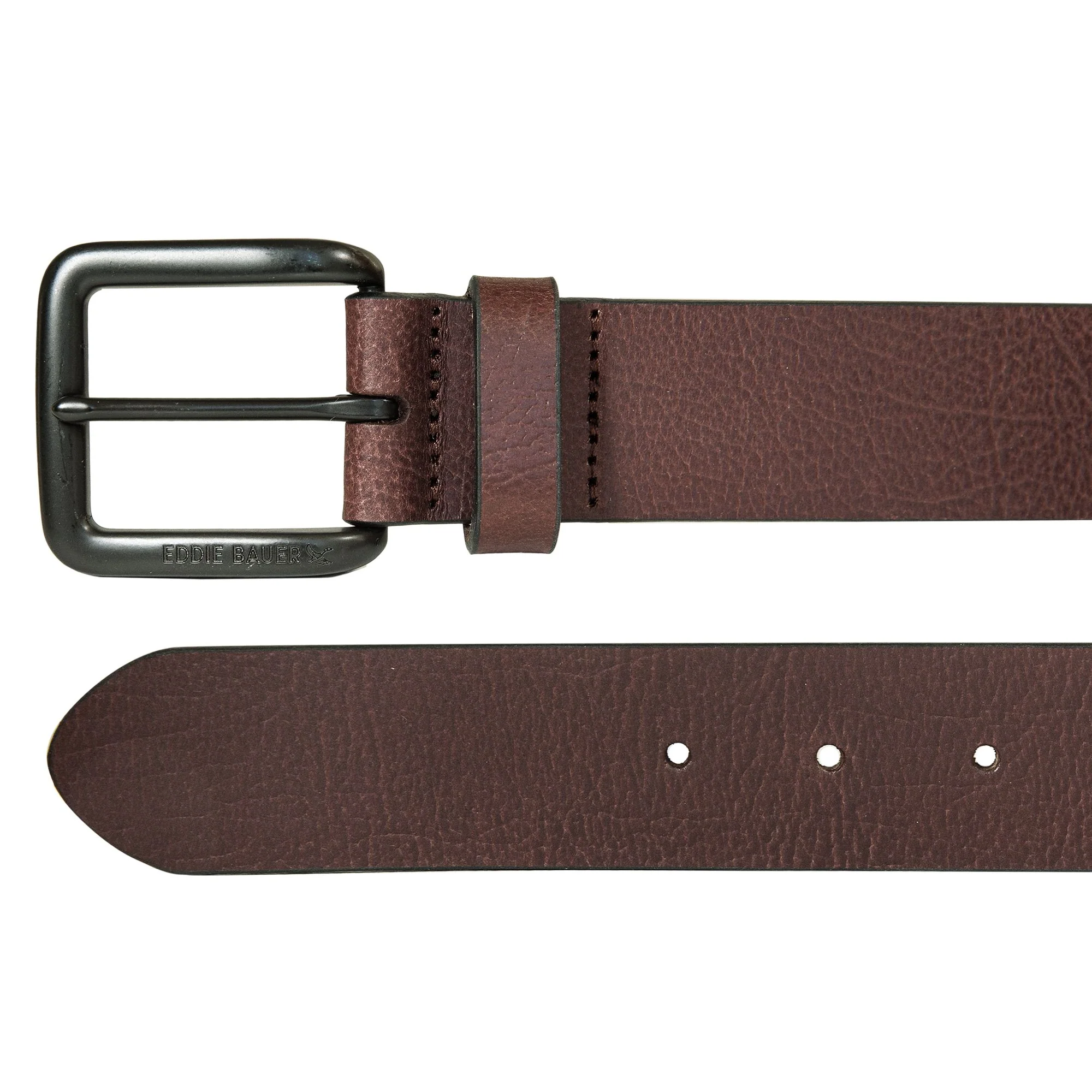 Men's Matte Leather Jean Belt