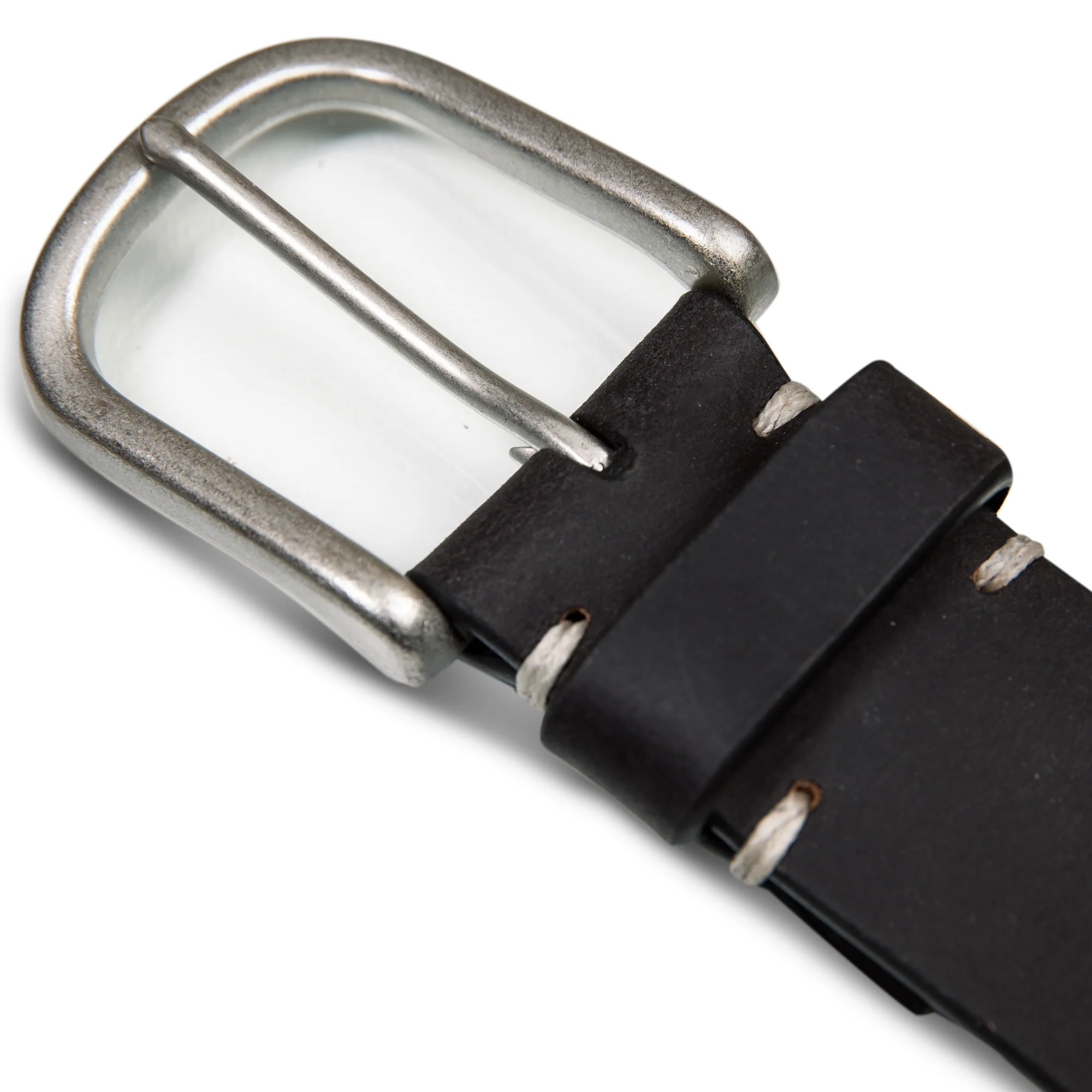 Men's Hand Tacked Leather Jean Belt