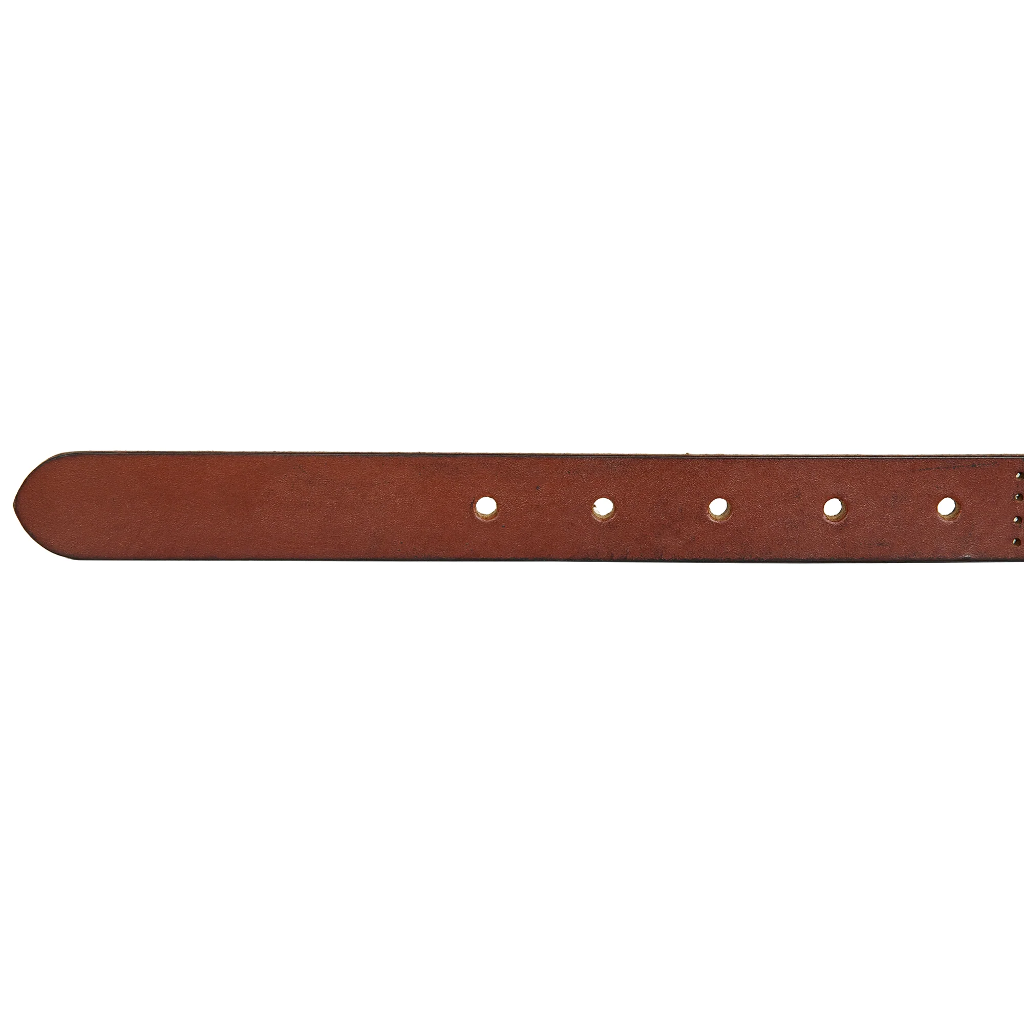 Women's Perforated Pattern Leather Belt