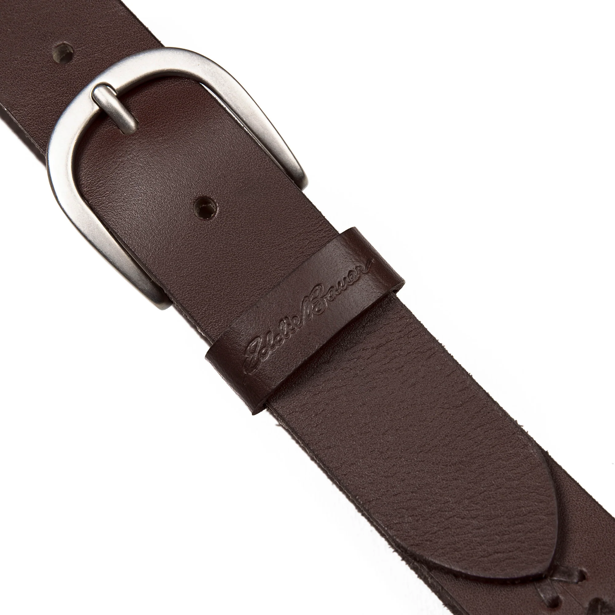 Women's Center Lacing Detailed Leather Belt