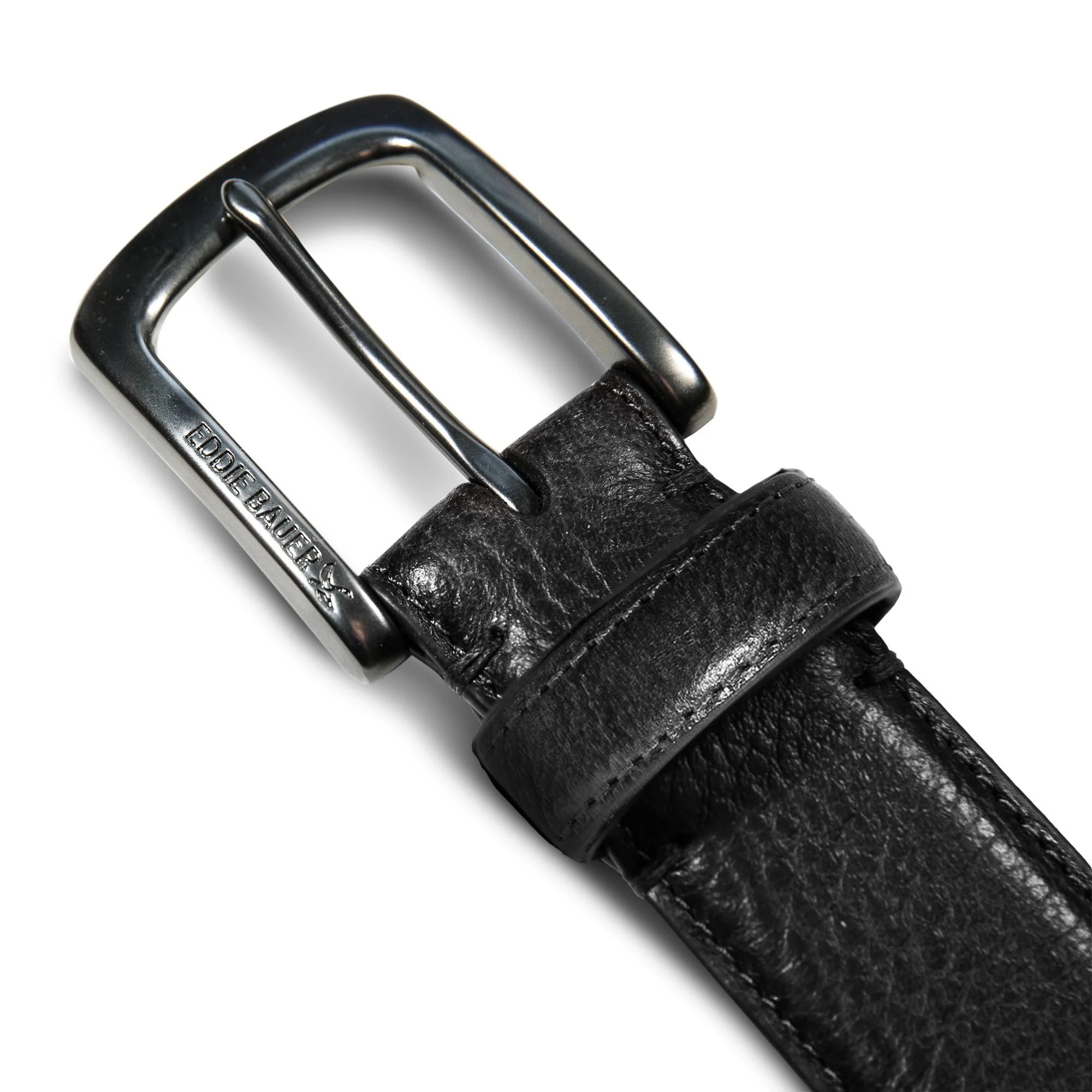 Men's Classic Feather Edge Leather Belt