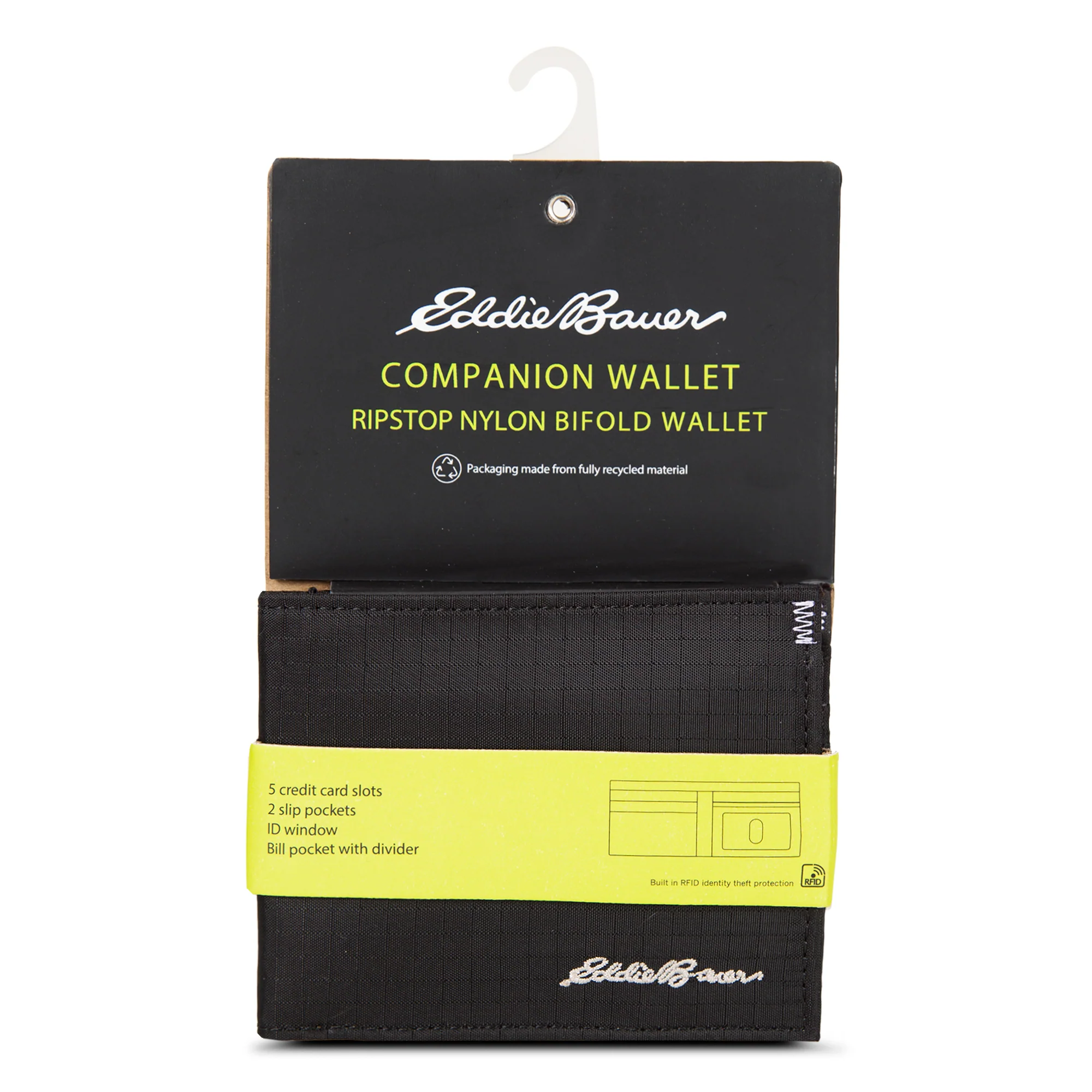 Companion Ripstop Nylon Bifold Wallet