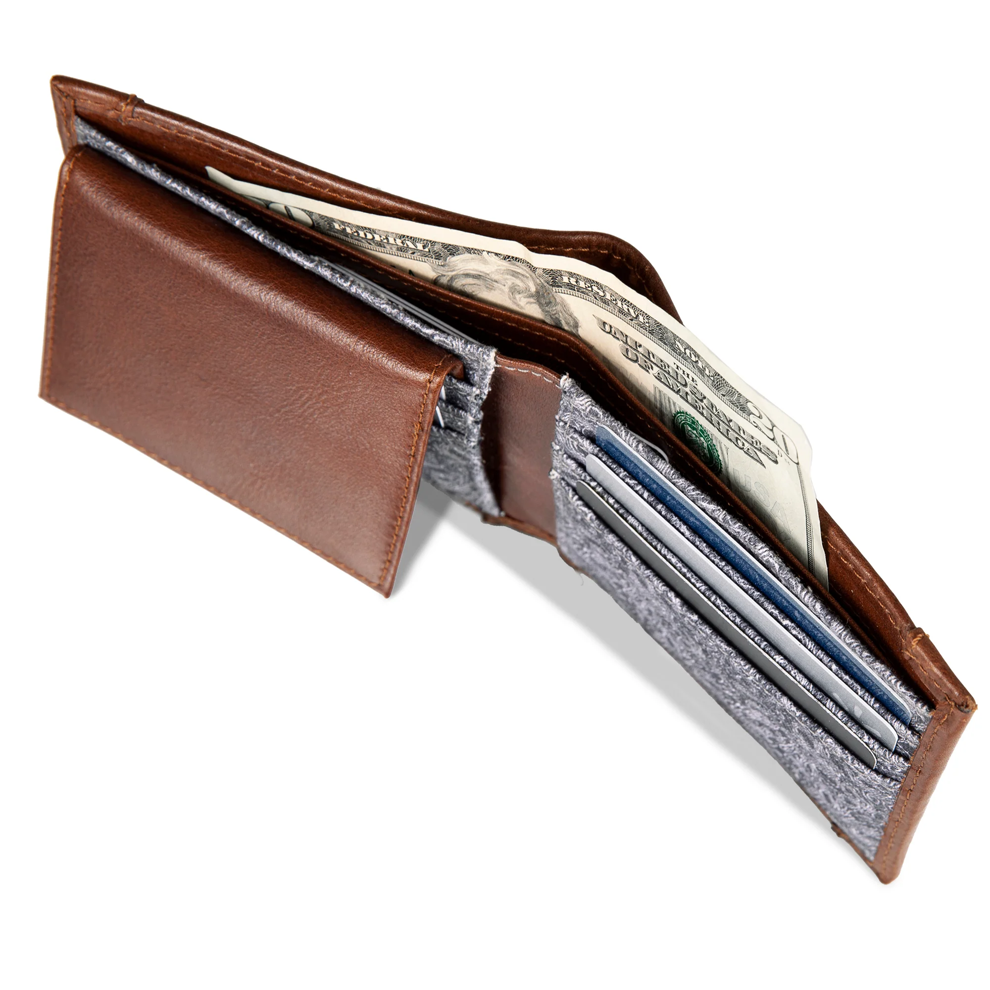 13870-pioneer-leather-and-printed-cotton-canvas-passcase-wallet-8.webp Pioneer Leather And Printed Cotton Canvas Passcase Wallet