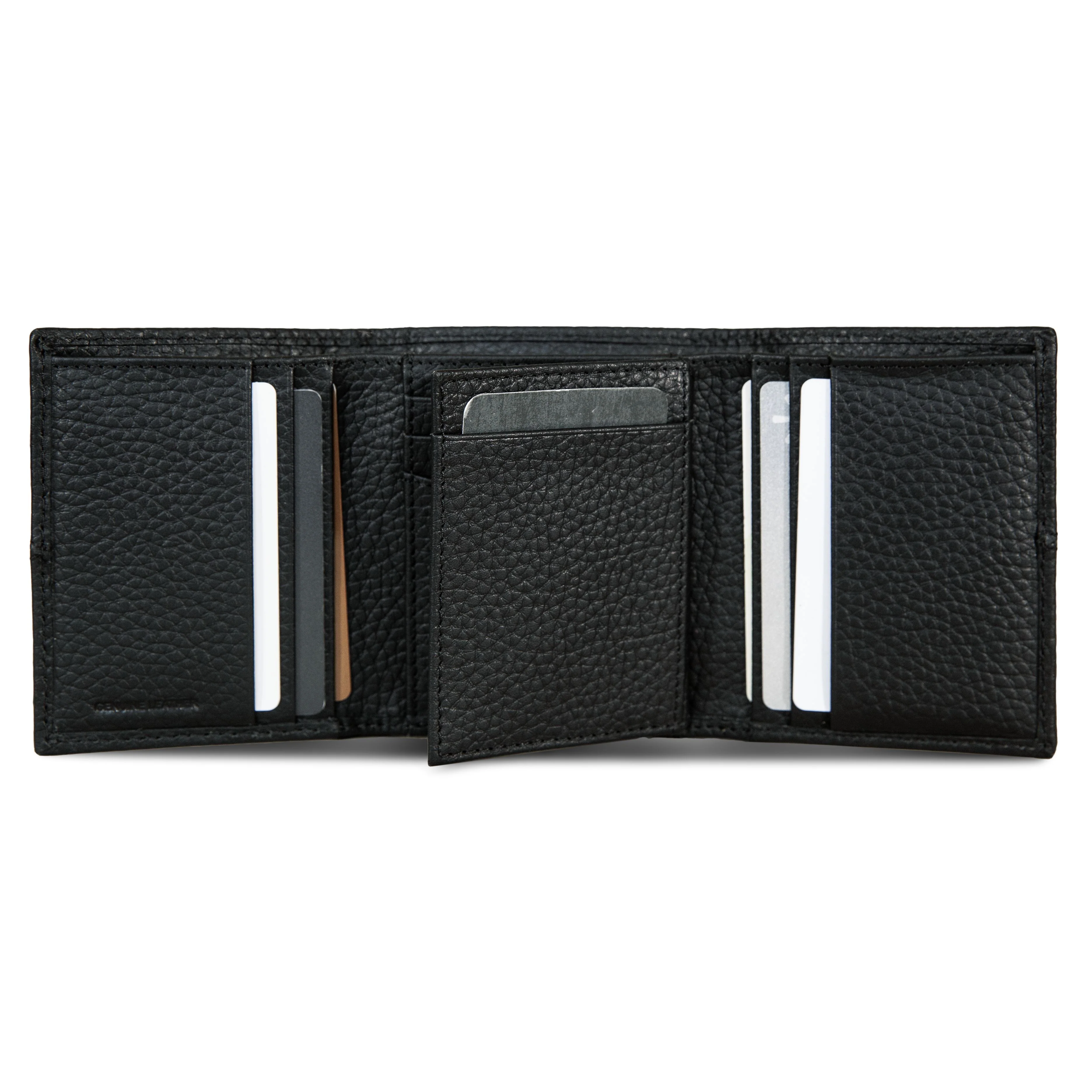 13875-extra-capacity-rugged-leather-trifold-with-flip-id-19.webp Extra Capacity Rugged Leather Trifold With Flip Id
