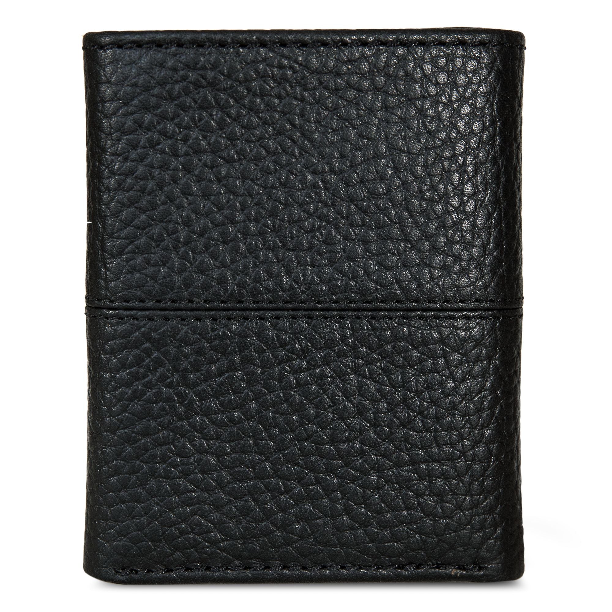 13875-extra-capacity-rugged-leather-trifold-with-flip-id-4.jpg Extra Capacity Rugged Leather Trifold With Flip Id