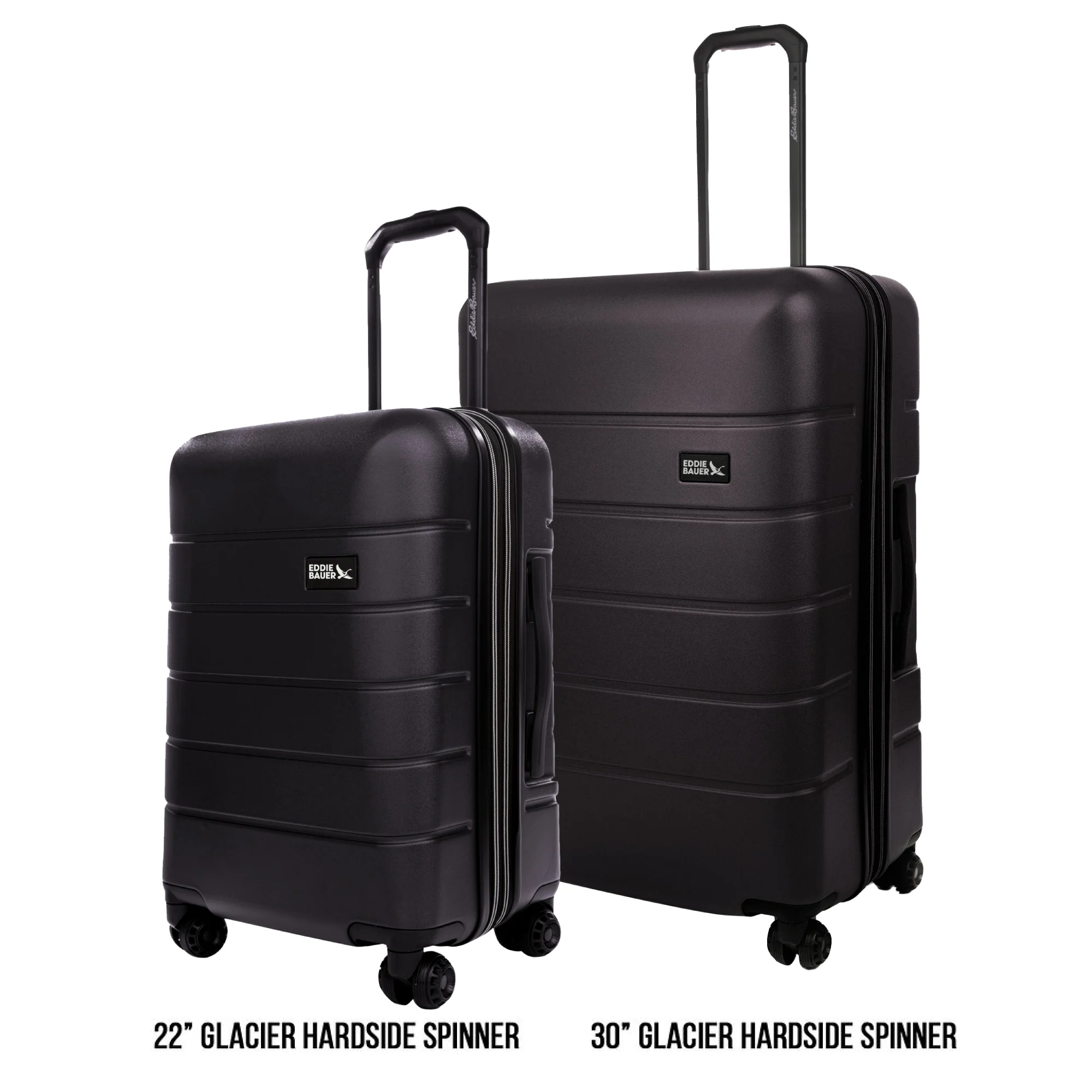 2 Pc Set Glacier Hardside Spinner (30" And 22")