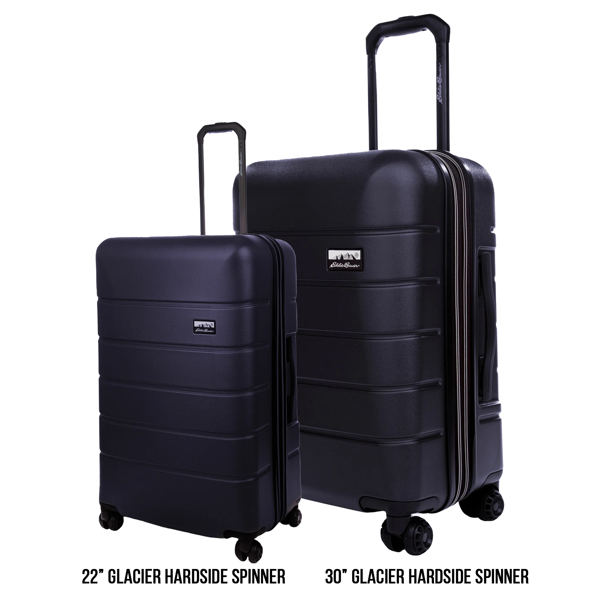 2 Pc Set Glacier Hardside Spinner (30" And 22")