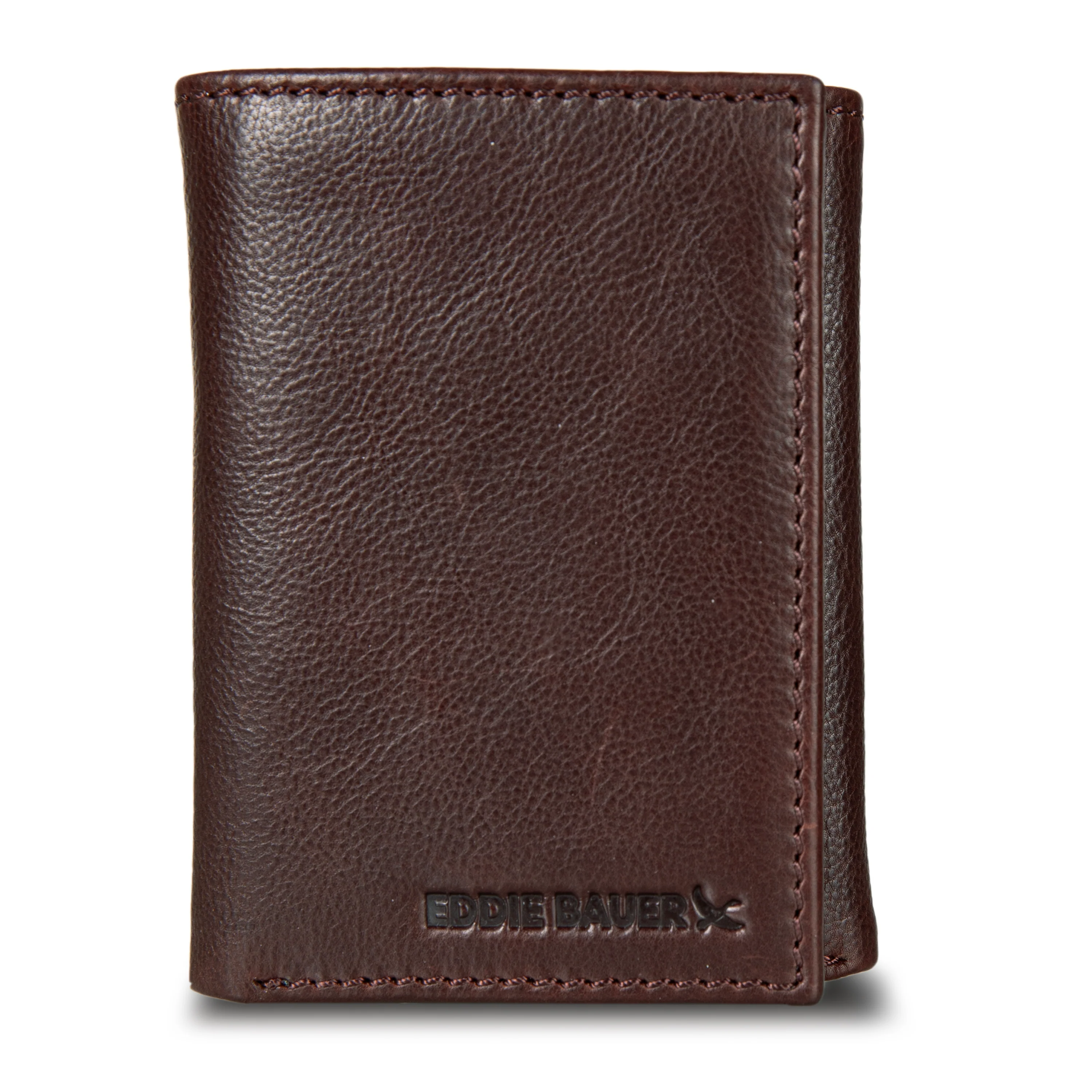 13940-eb-signature-logo-leather-trifold-wallet-2.webp EB Signature Logo Leather Trifold Wallet
