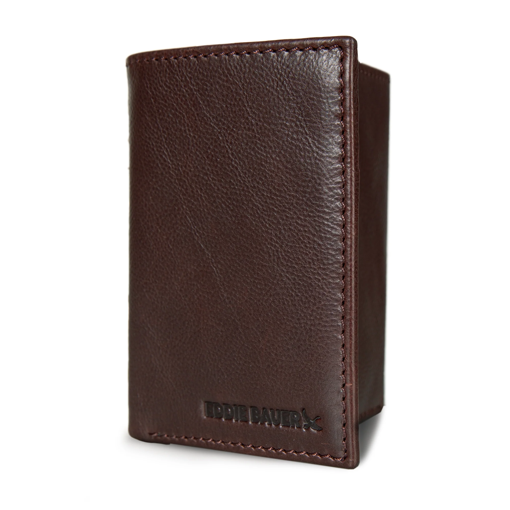 13940-eb-signature-logo-leather-trifold-wallet-25.webp EB Signature Logo Leather Trifold Wallet