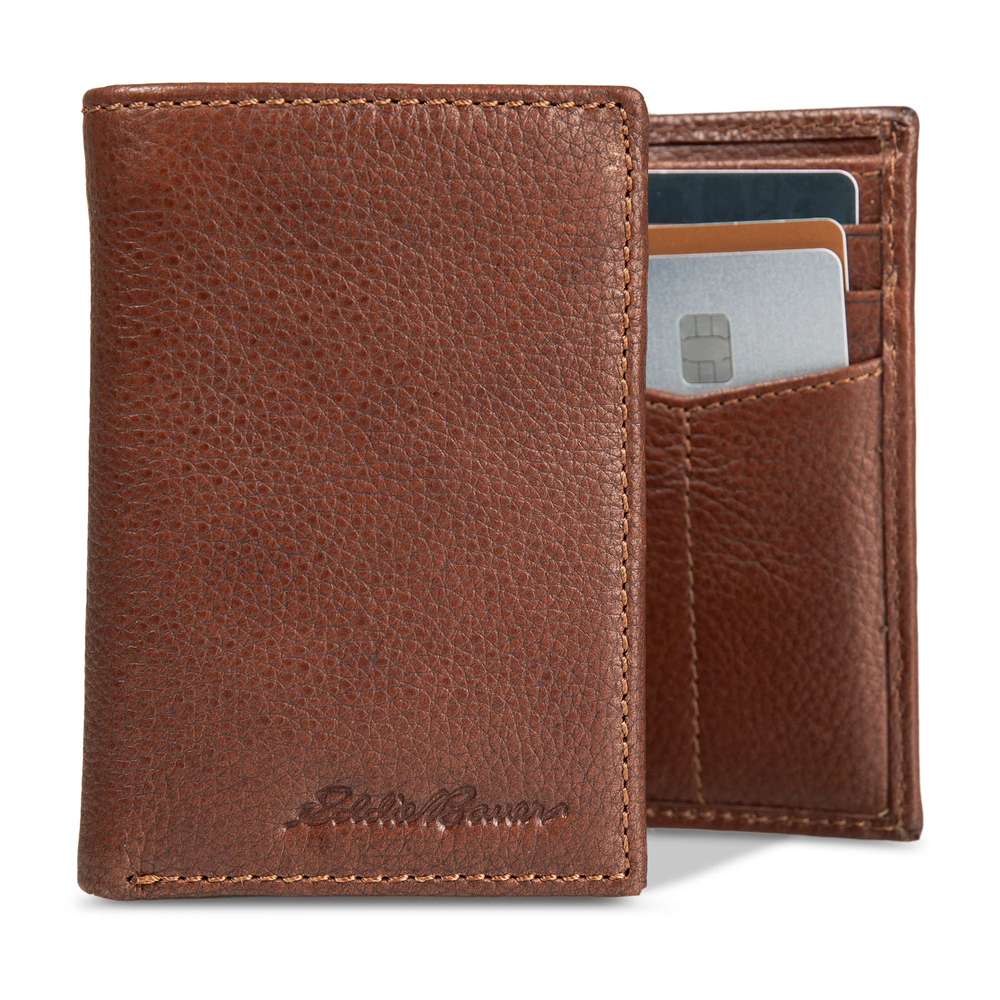 13940-eb-signature-logo-leather-trifold-wallet-27.webp EB Signature Logo Leather Trifold Wallet