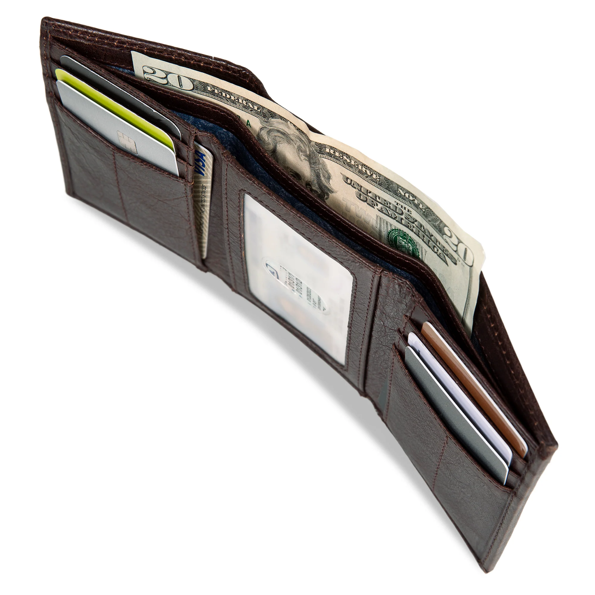 13940-eb-signature-logo-leather-trifold-wallet-28.webp EB Signature Logo Leather Trifold Wallet