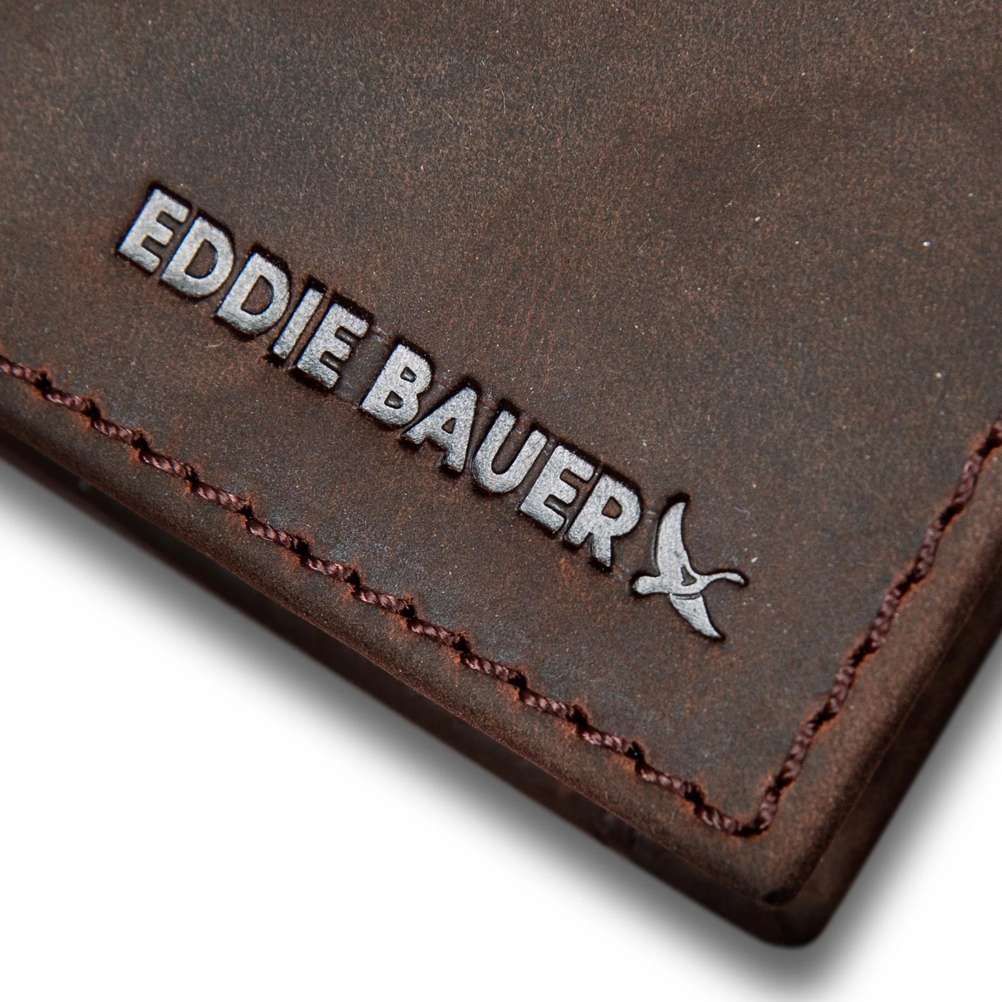 13949-money-clip-bifold-leather-wallet-with-embossed-sasquatch-3.webp Money Clip Bifold Leather Wallet With Embossed Sasquatch