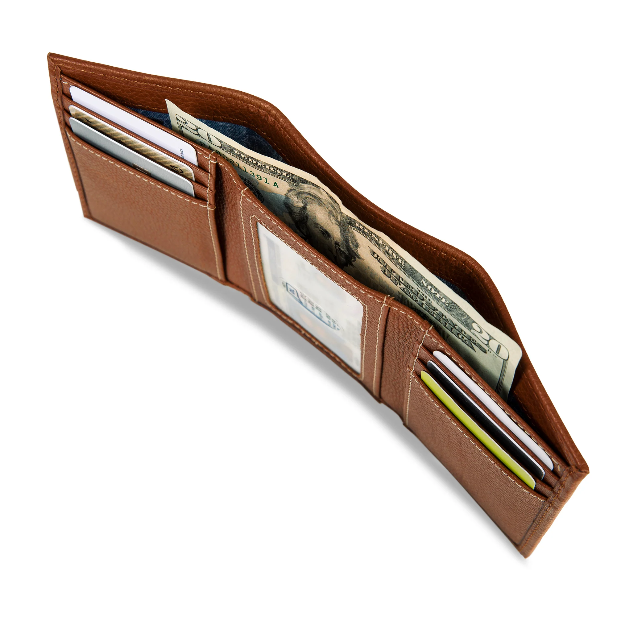 14004-eb-signature-top-stitch-leather-trifold-wallet-6.webp EB Signature Top Stitch Leather Trifold Wallet