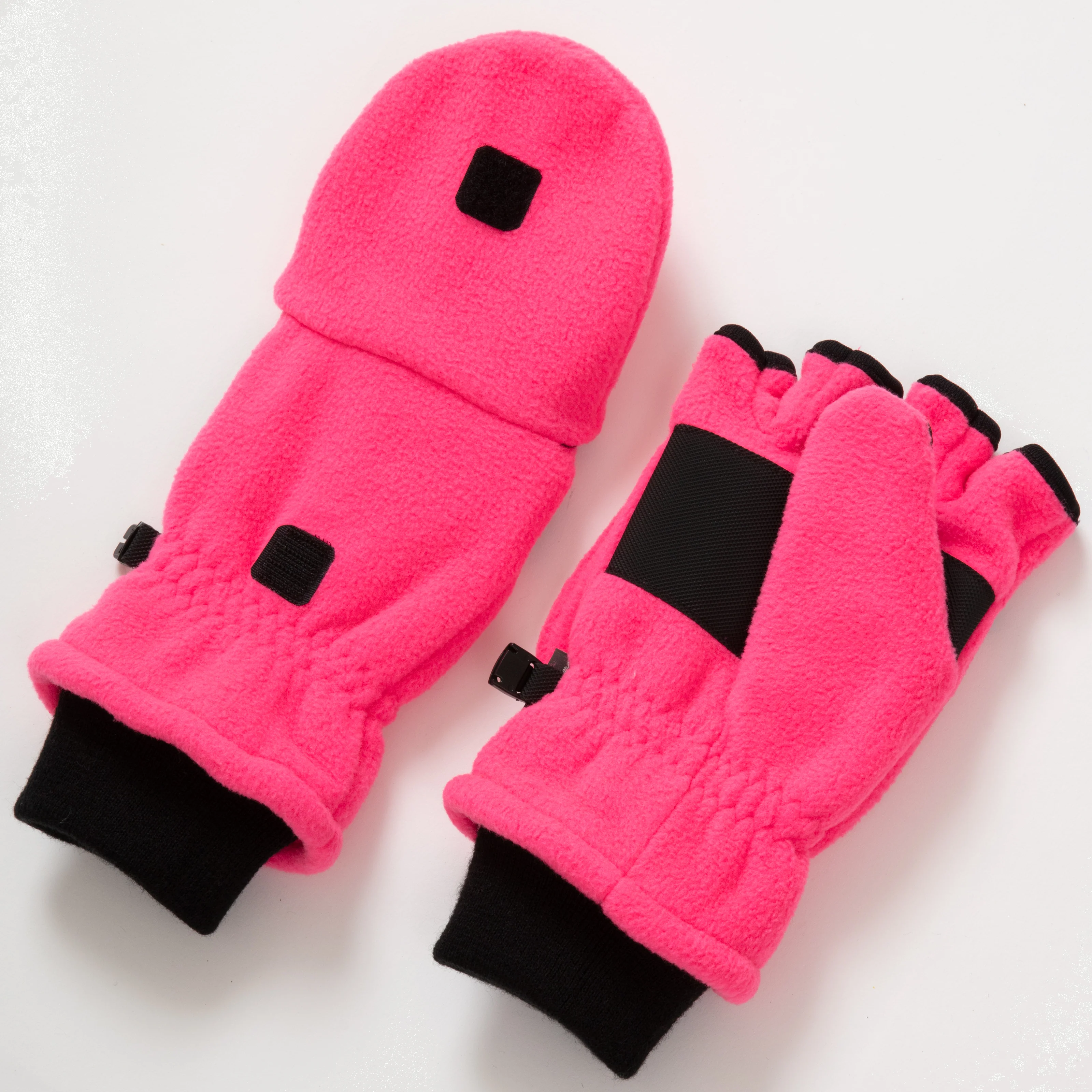 Kids Quest Fleece Convertible Mittens