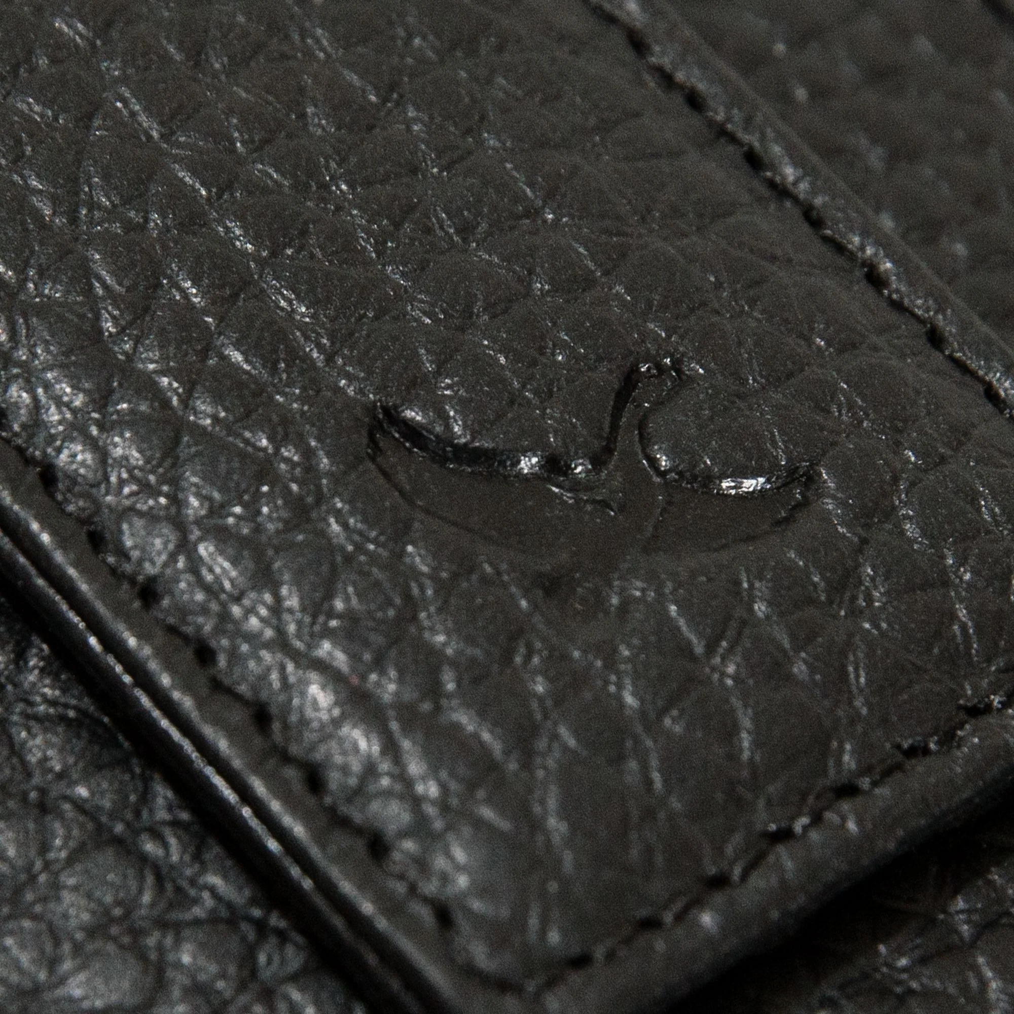 Rugged Leather Money Clip Bifold Wallet