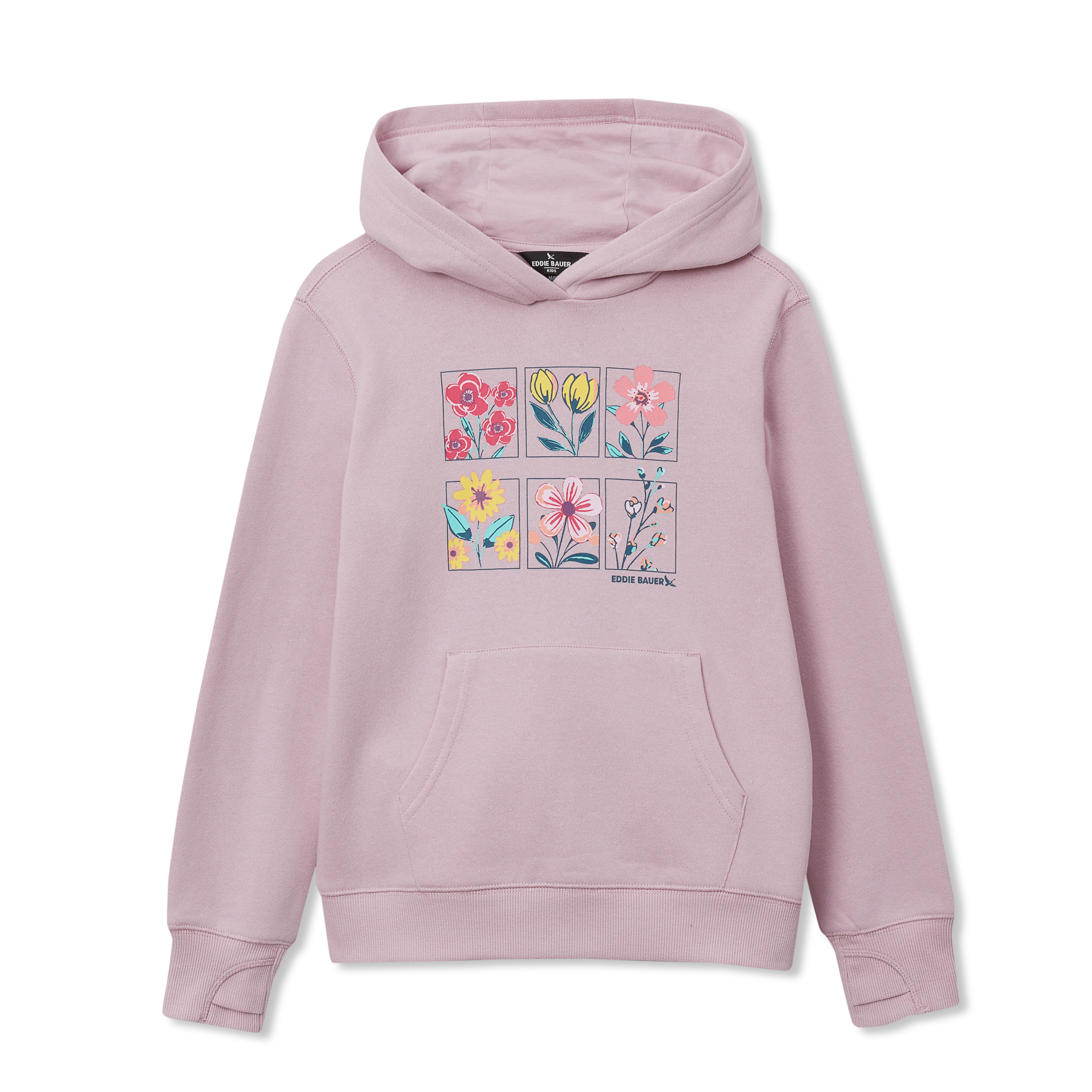 Girls Graphic Camp Fleece Hoodie