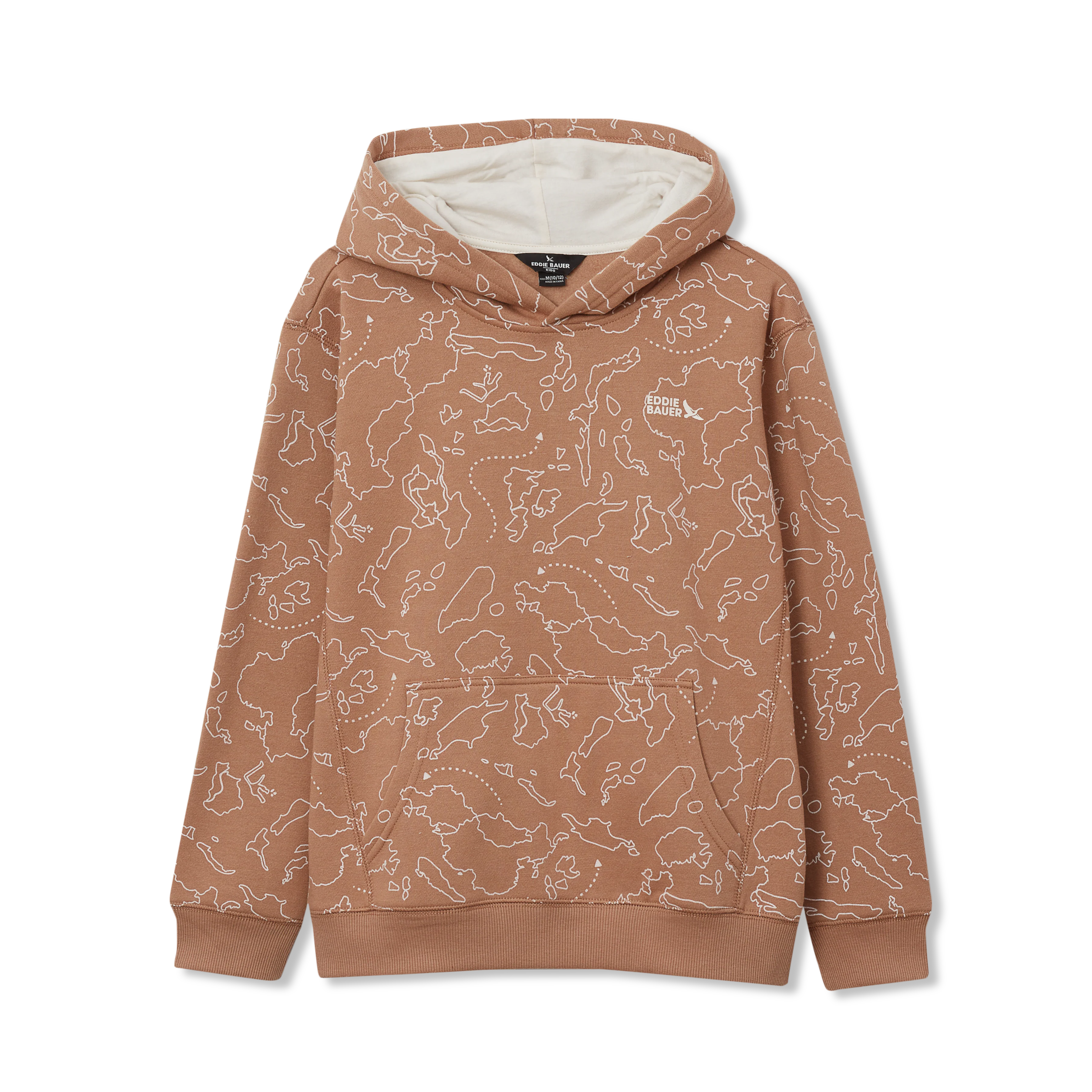 Boys Graphic Camp Fleece Hoodie