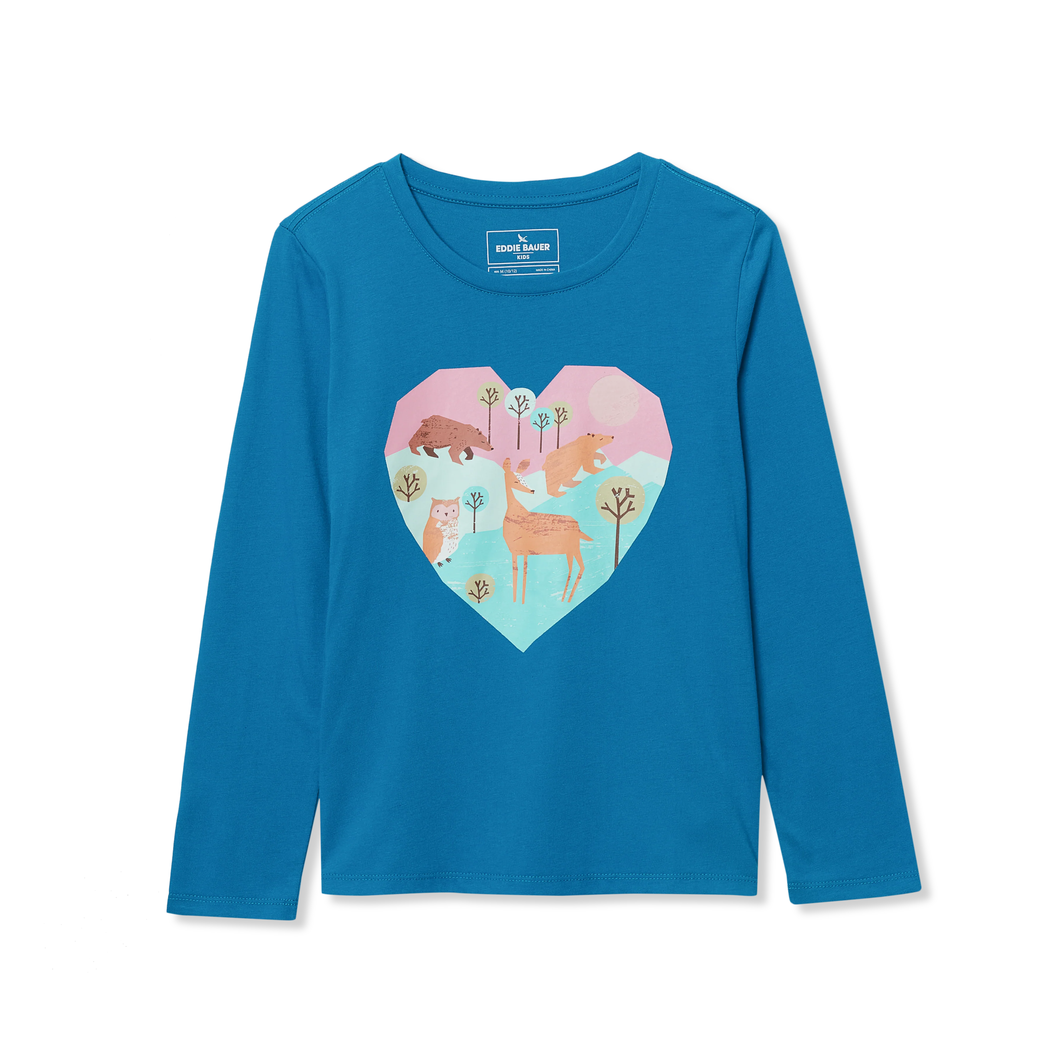 Girls Graphic Long Sleeve Tee