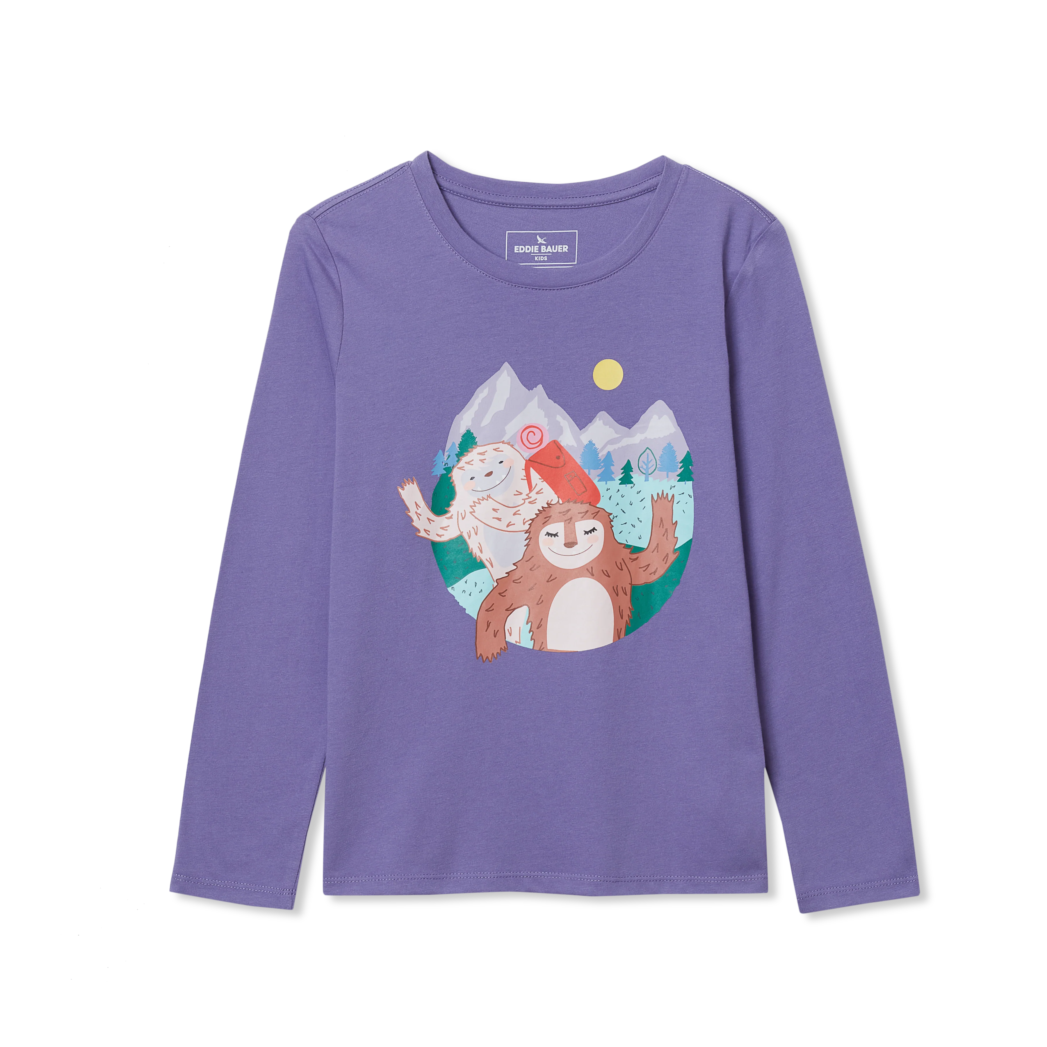 Girls Graphic Long Sleeve Tee
