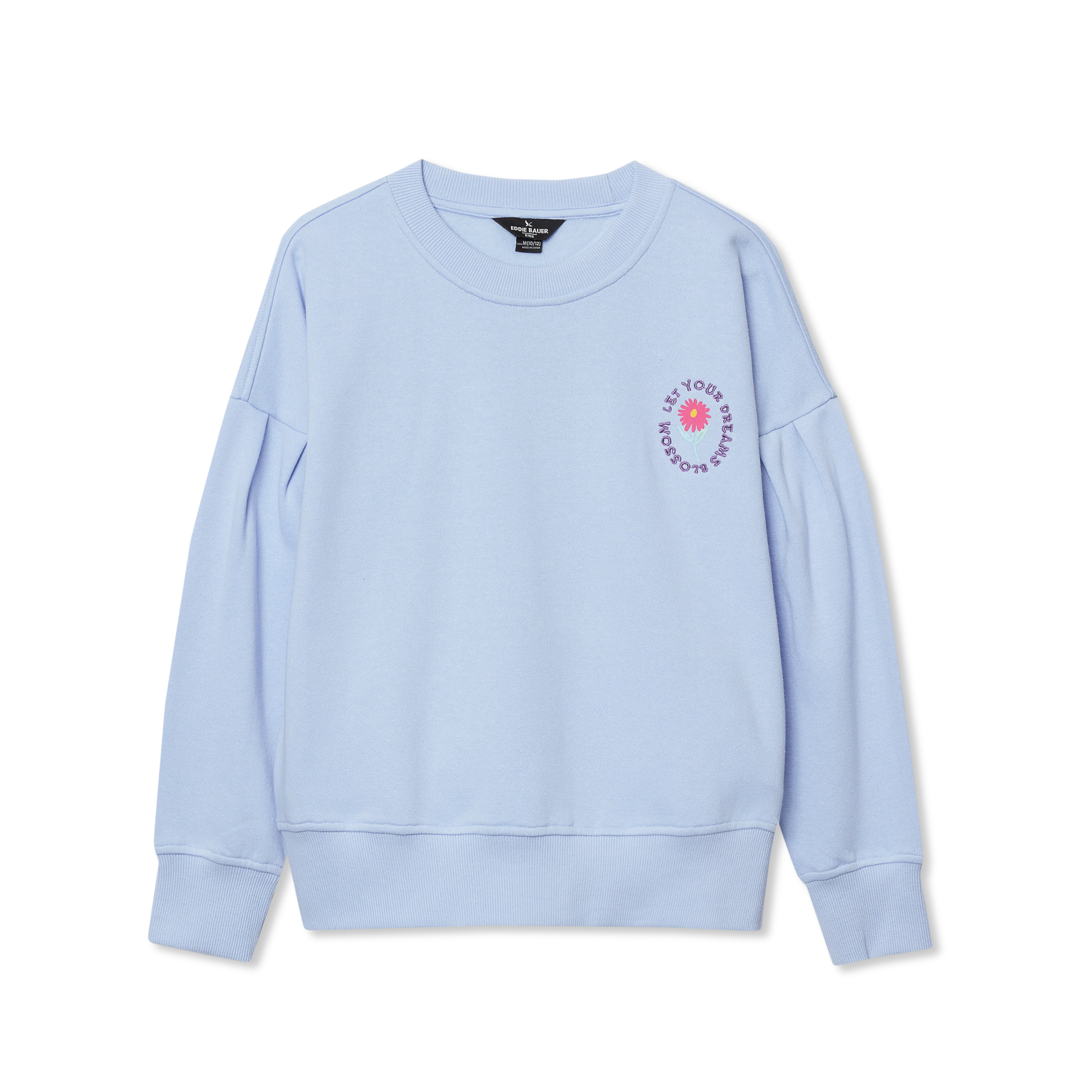 Girls Cozy Fleece Crew