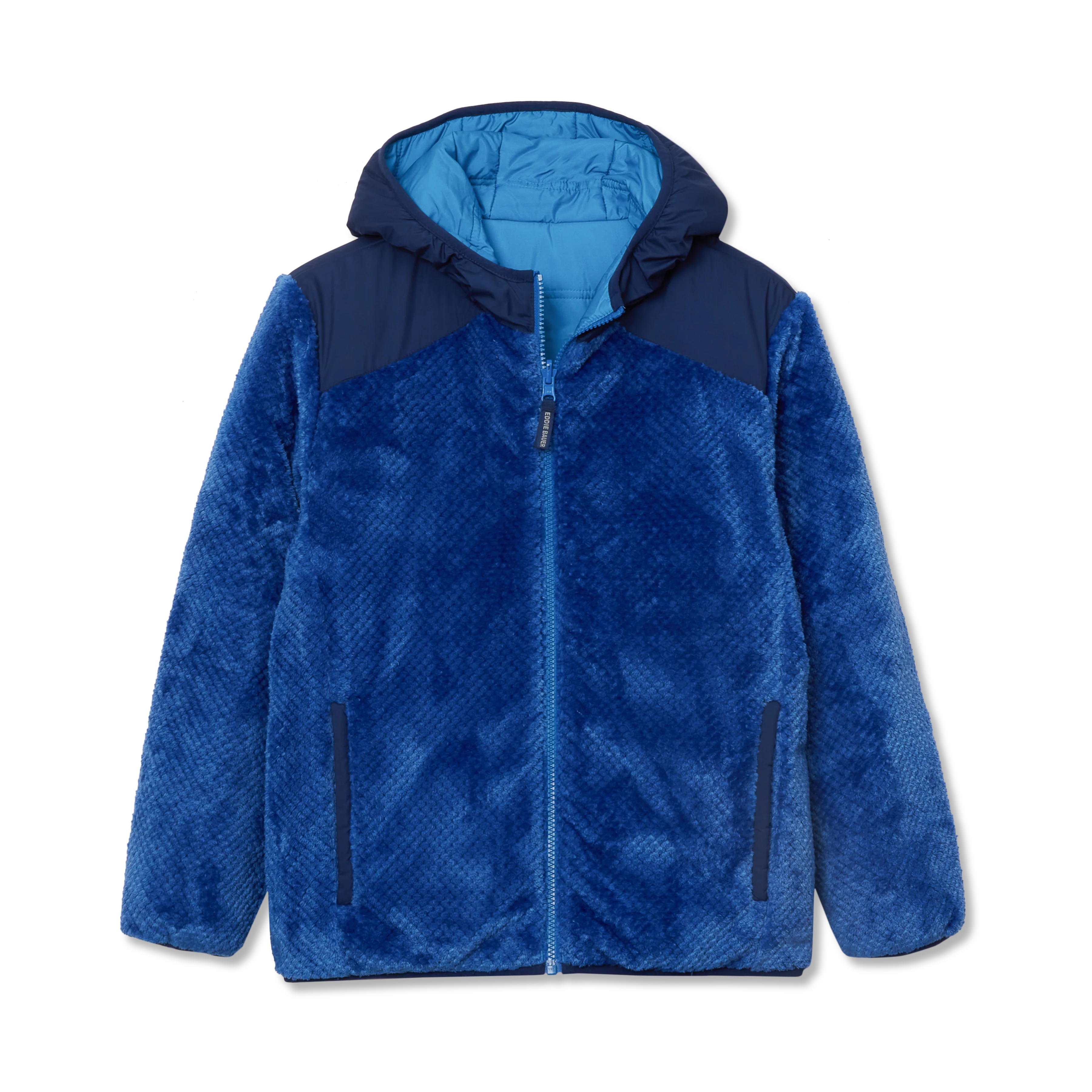 Boys Deer Harbor Reversible Hooded Jacket