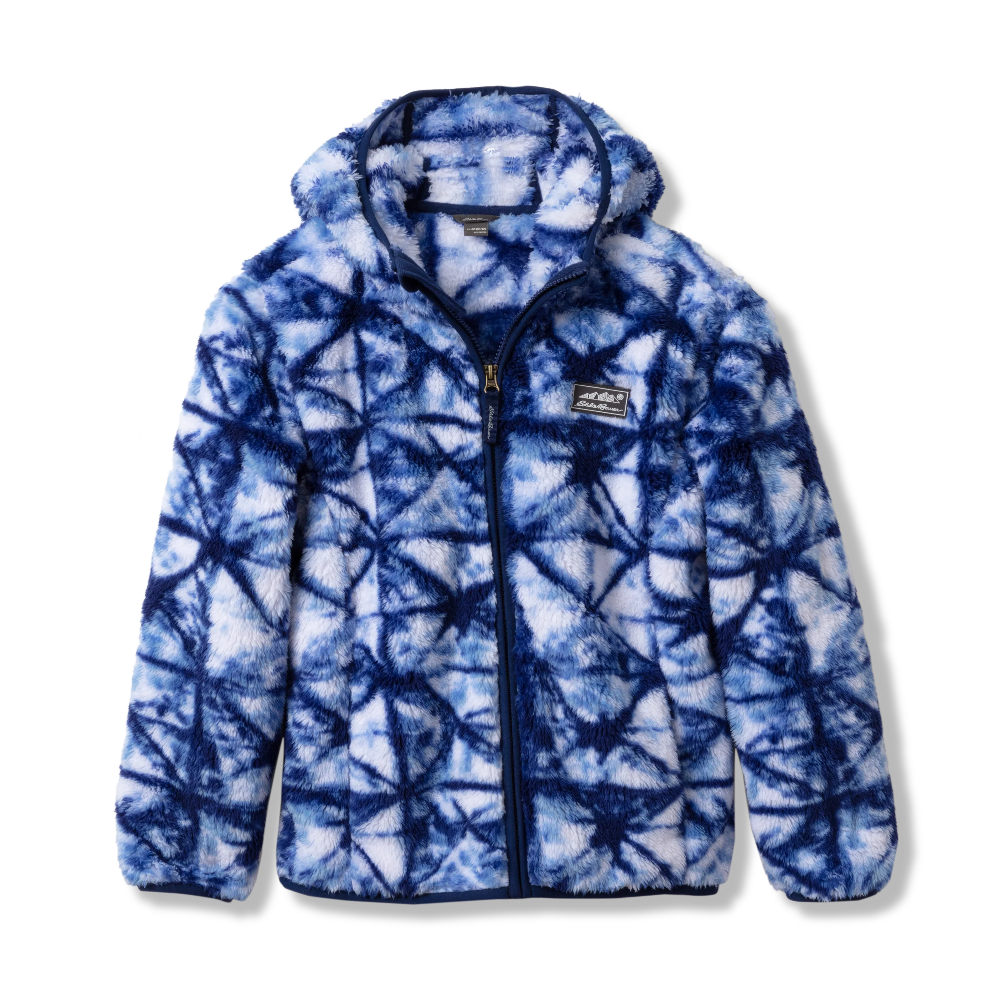 Kids Quest Fleece Plush Hooded Jacket - Print