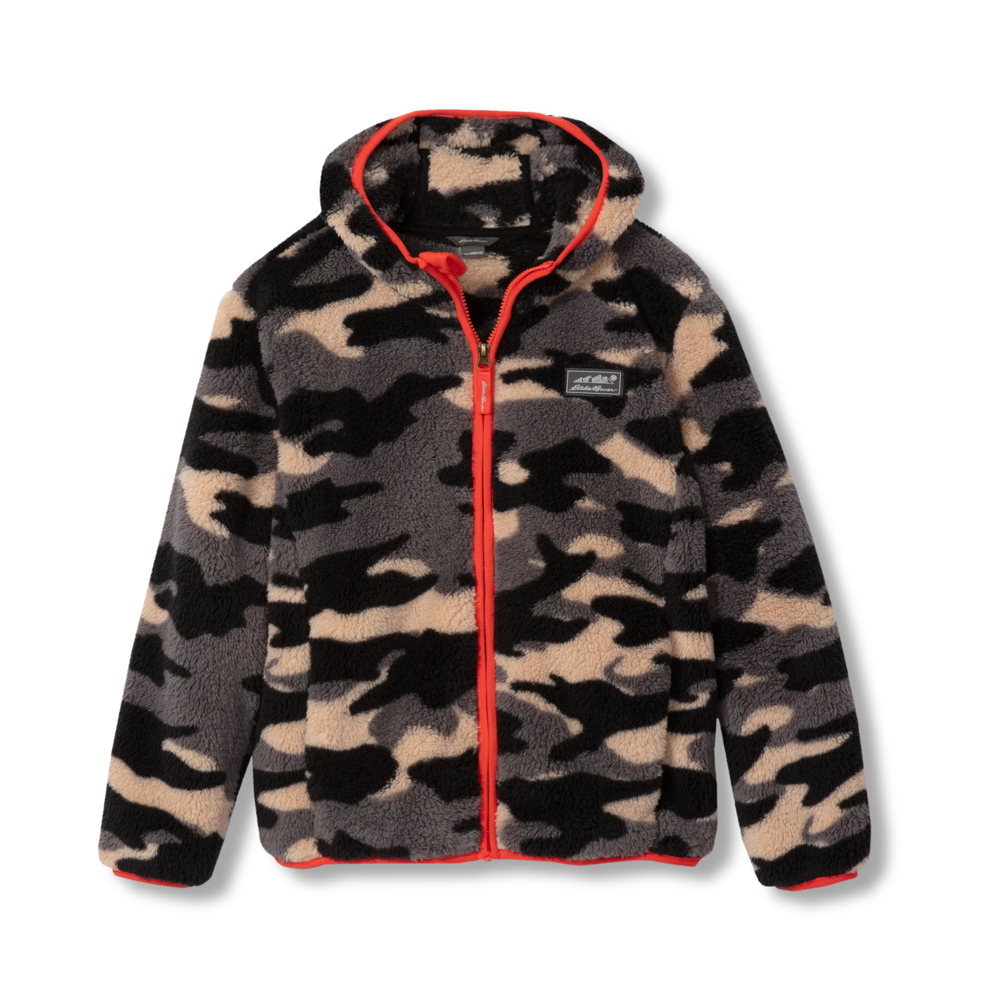 Kids Quest Fleece Plush Hooded Jacket - Print