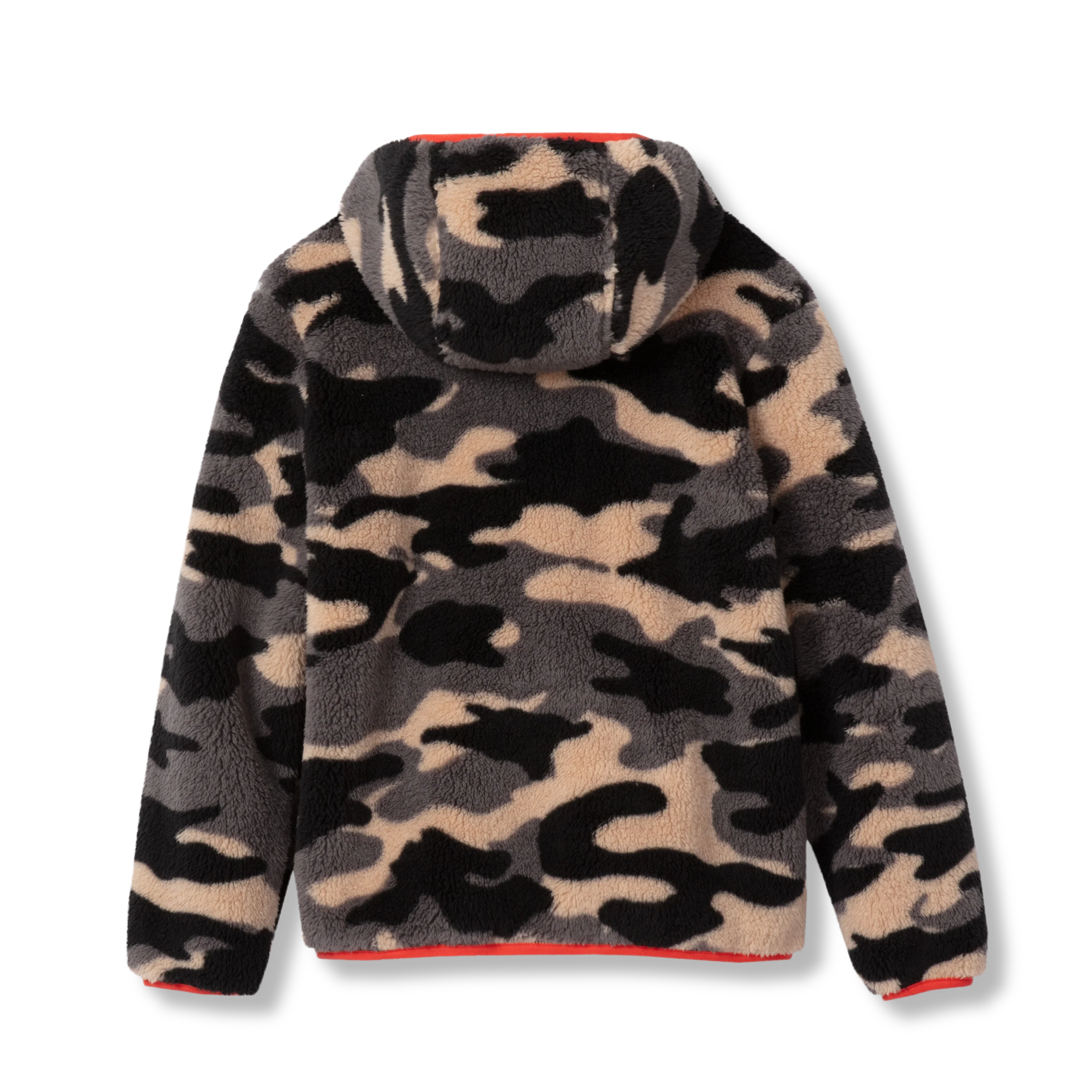 Kids Quest Fleece Plush Hooded Jacket - Print