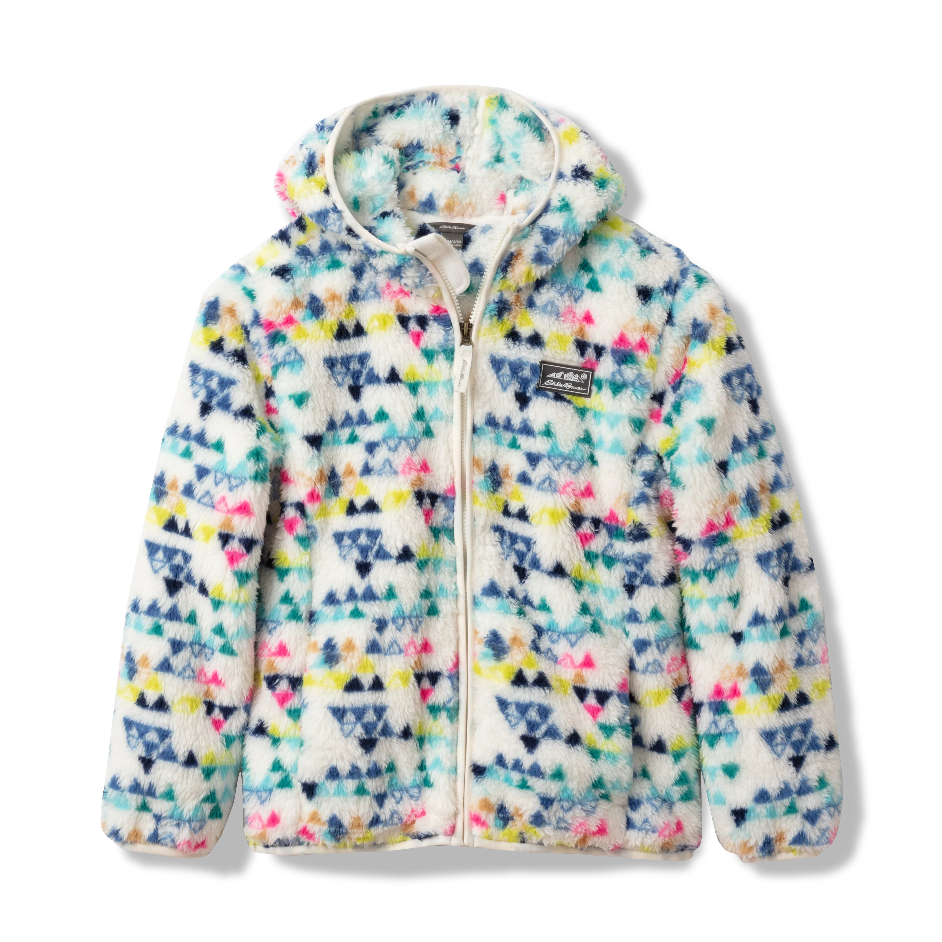 Kids Quest Fleece Plush Hooded Jacket - Print