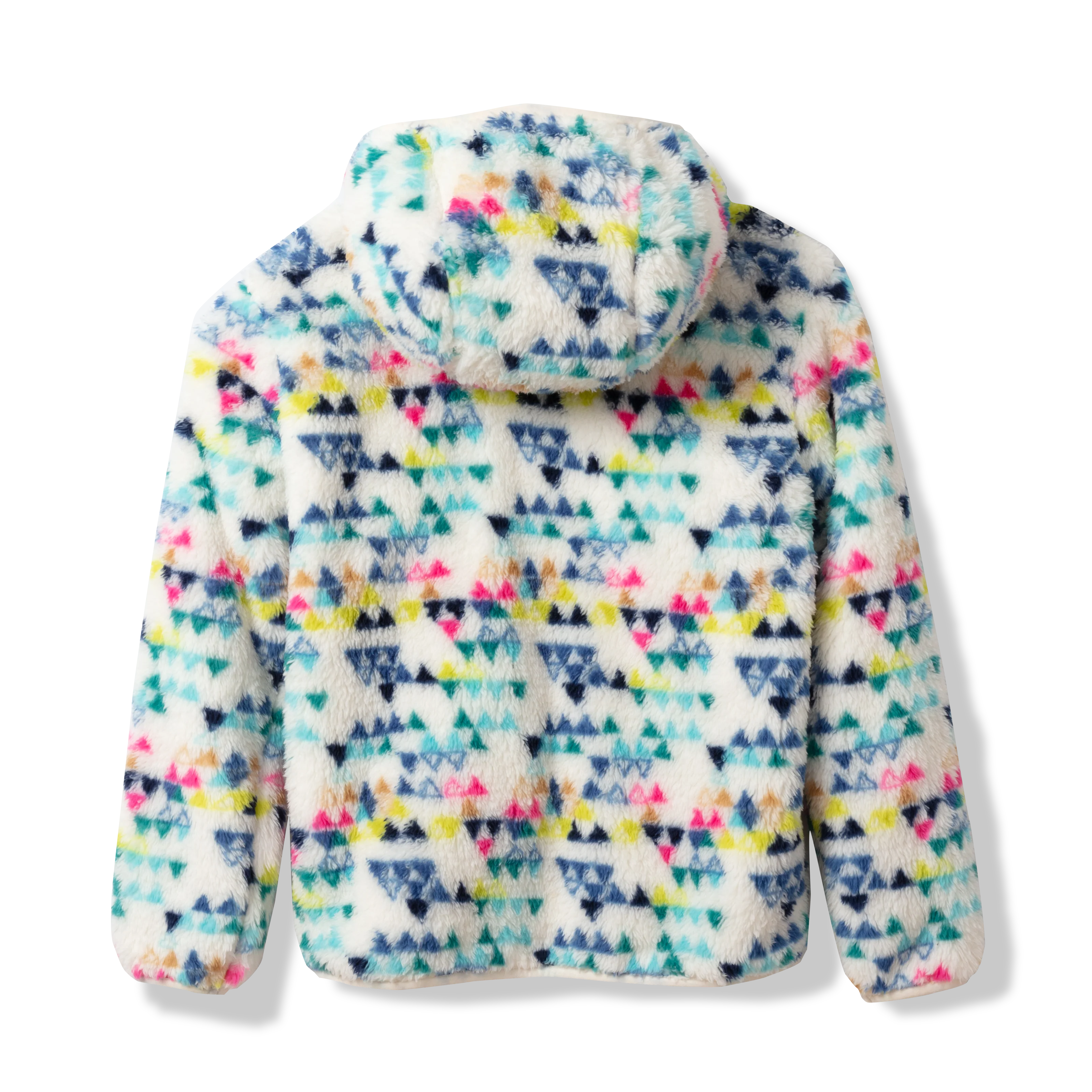 Kids Quest Fleece Plush Hooded Jacket - Print