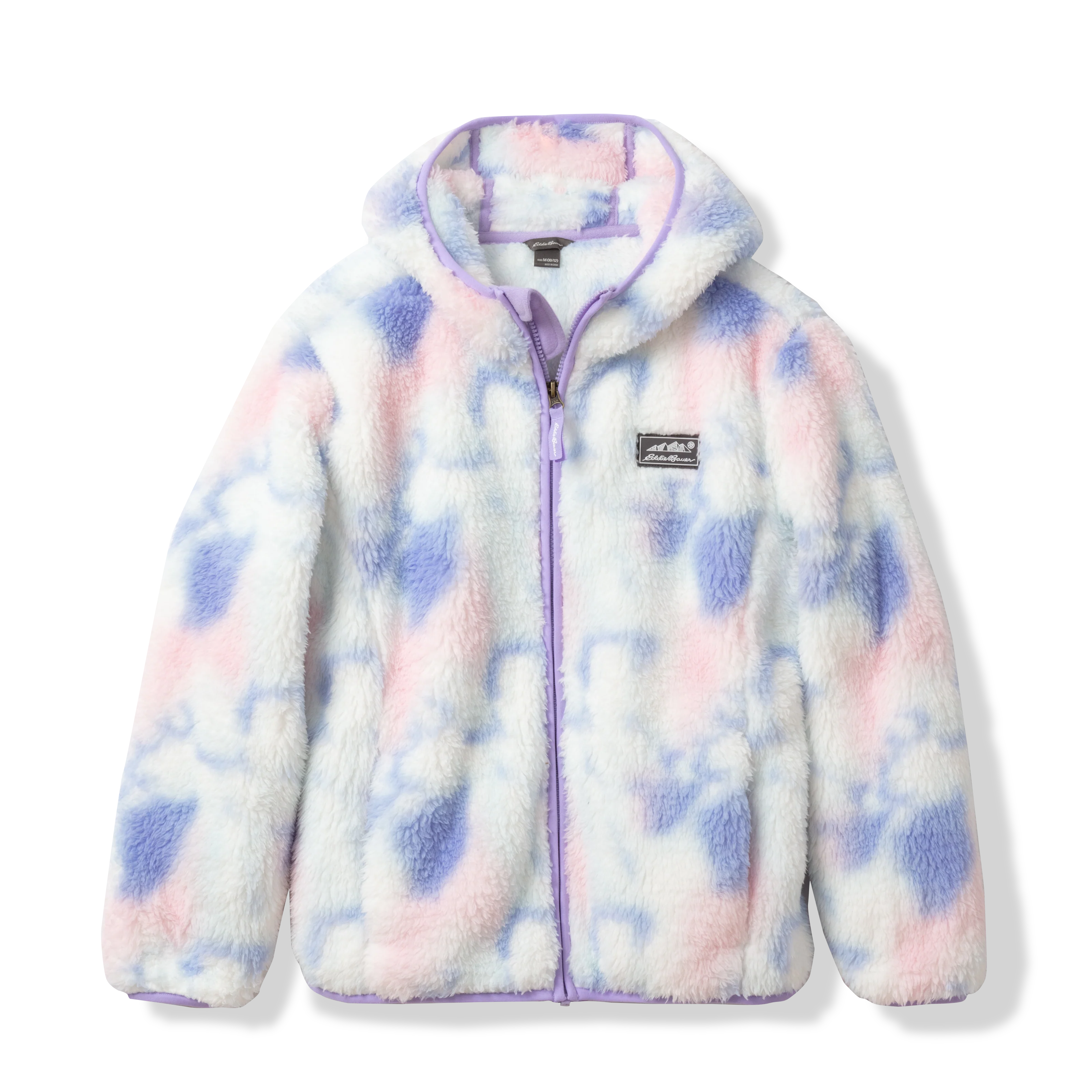 Kids Quest Fleece Plush Hooded Jacket - Print