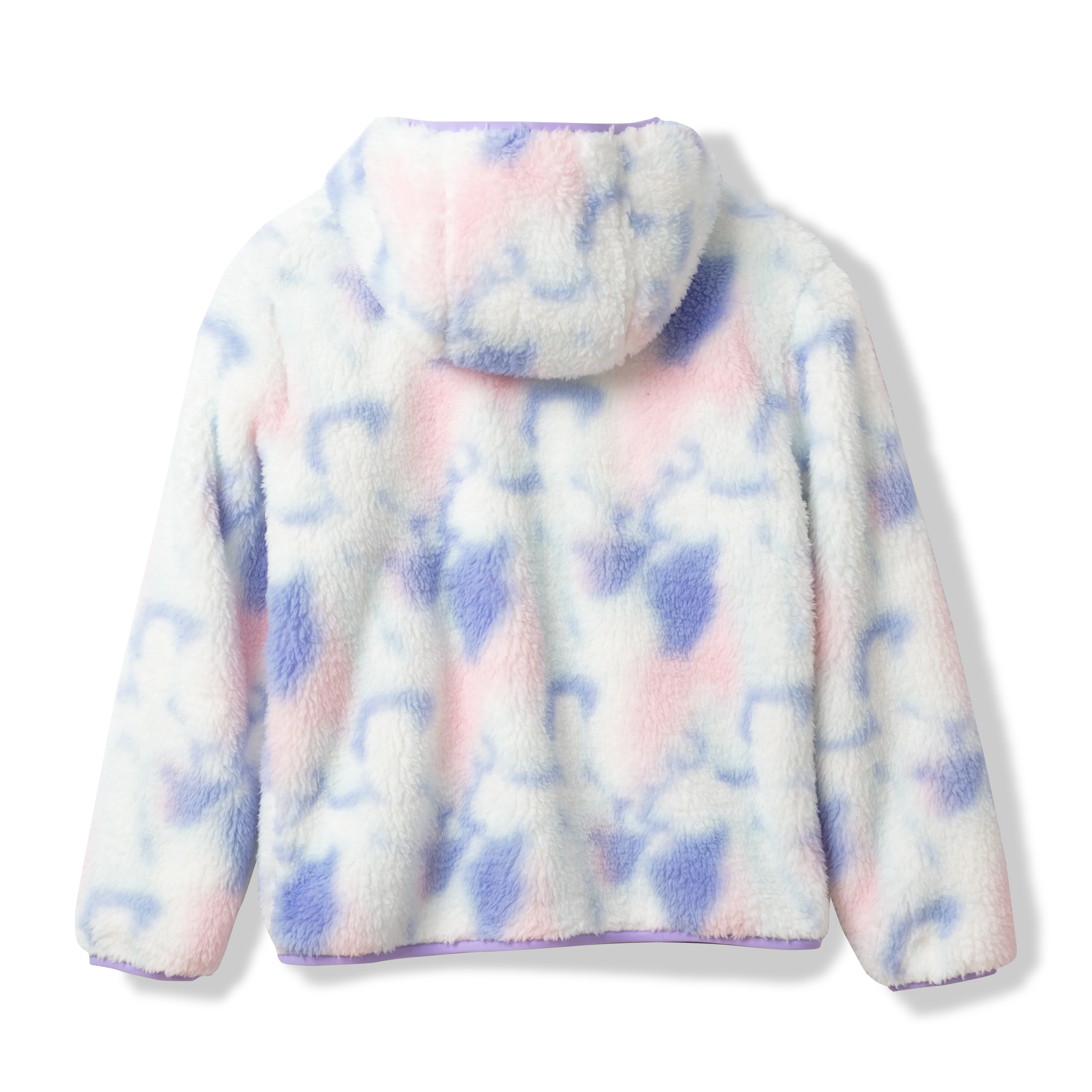 Kids Quest Fleece Plush Hooded Jacket - Print