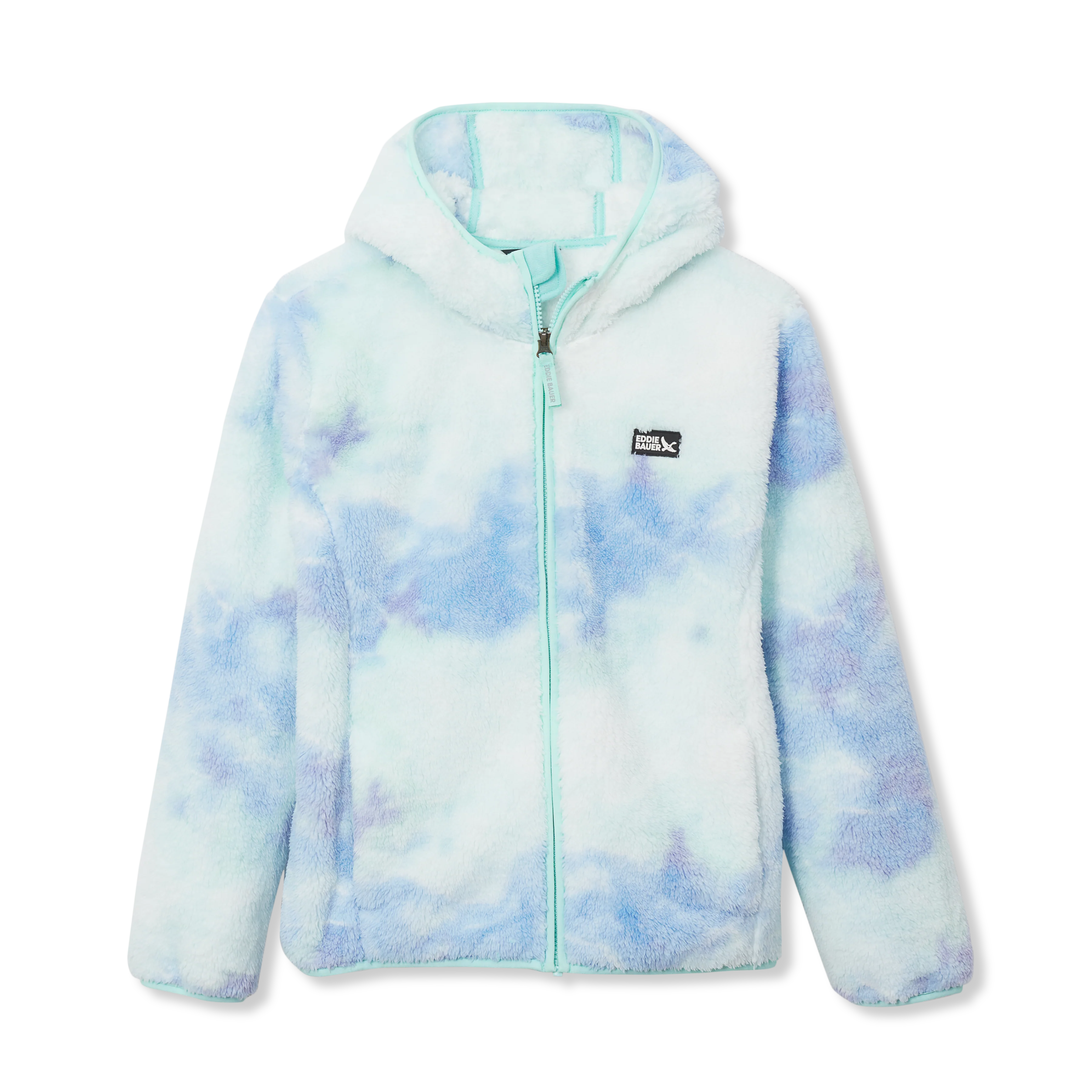 Kids Quest Fleece Plush Hooded Jacket - Print