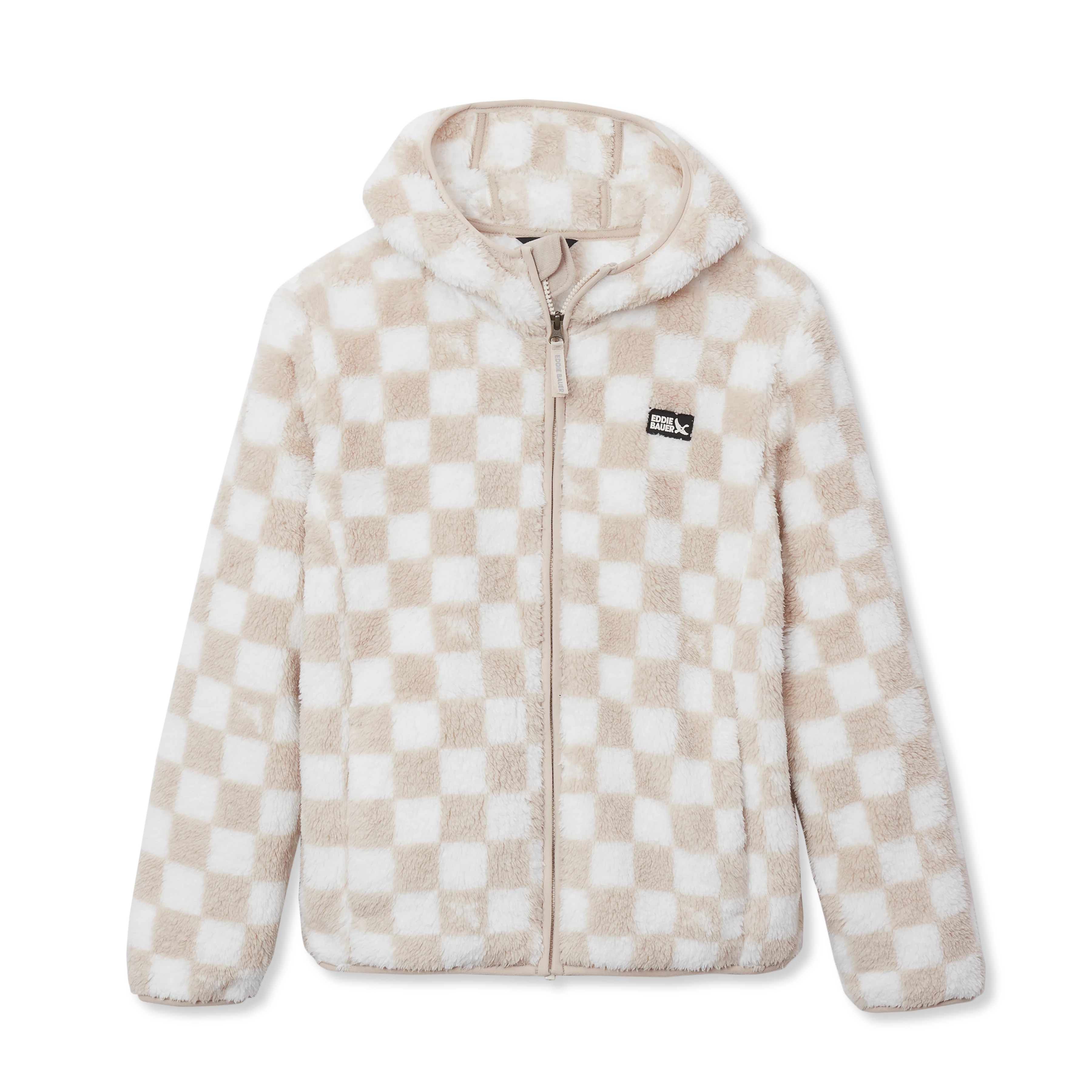 Kids Quest Fleece Plush Hooded Jacket - Print