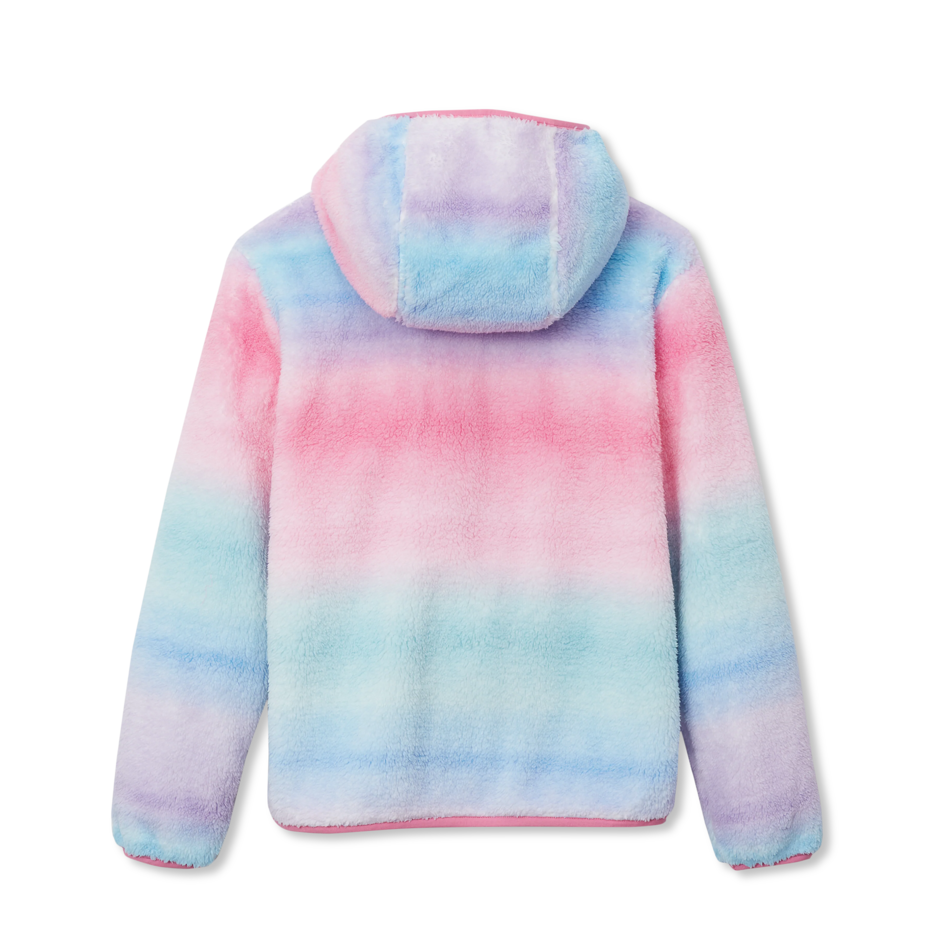 Kids Quest Fleece Plush Hooded Jacket - Print